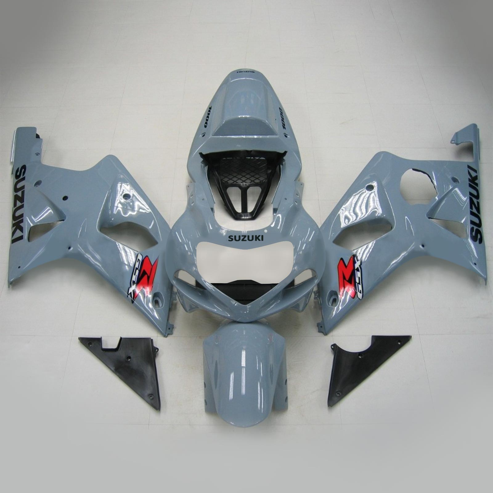 Šedá sada kapotáže Amotopart Suzuki 2000-2002 GSXR1000