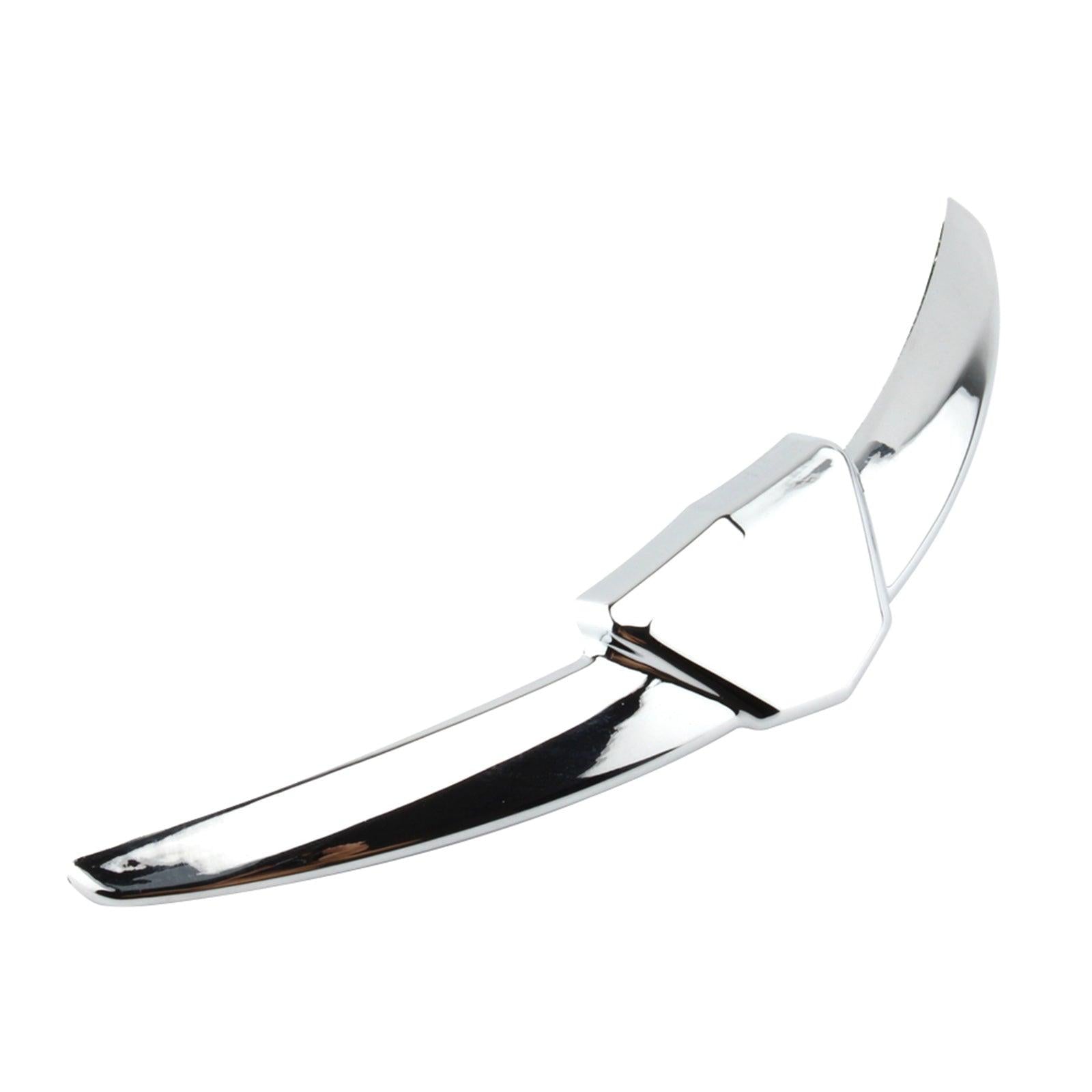 Chrome Front Fender Tip Trim Accent Case til Honda Gl1800 Goldwing 1800 2018-2021 Generisk