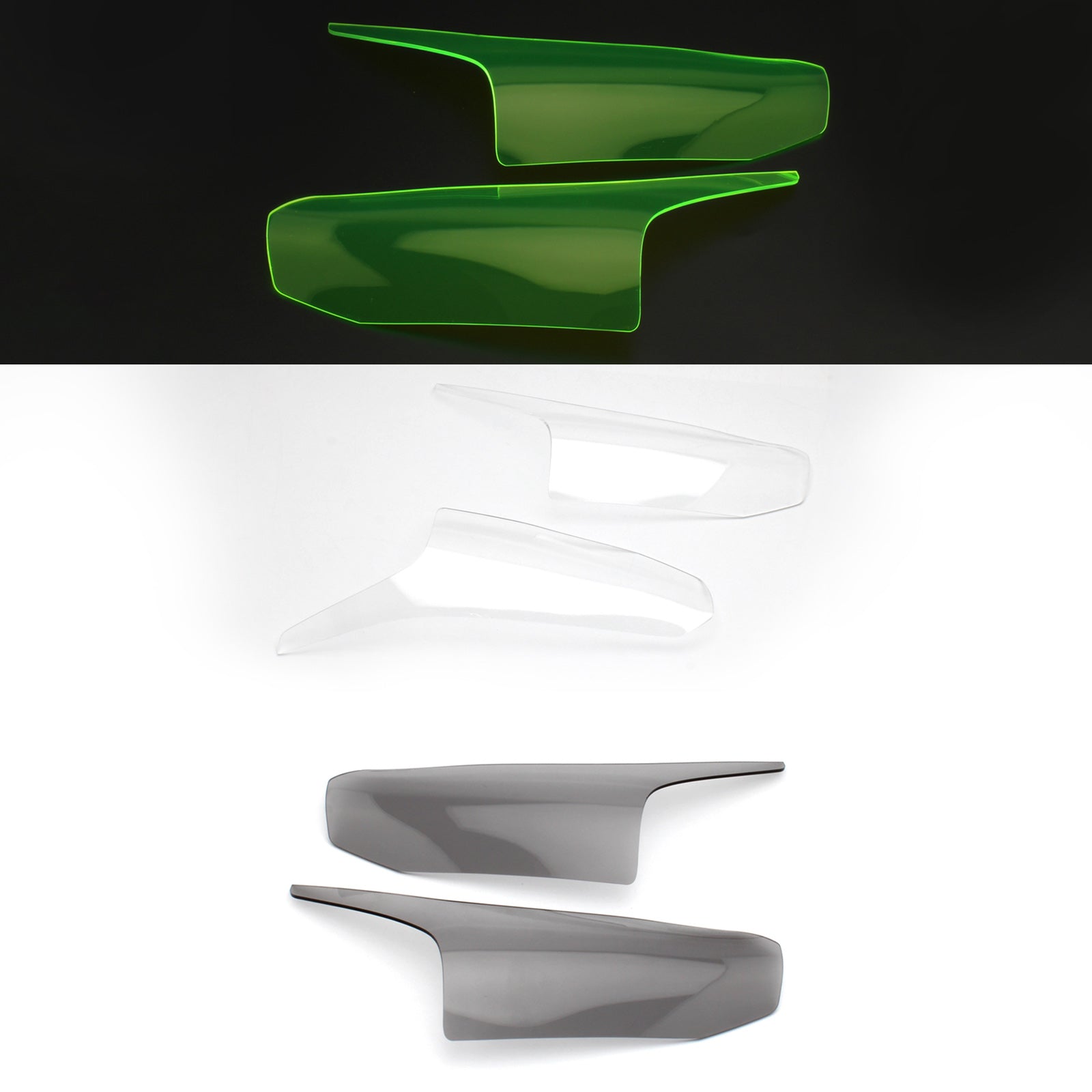 Front forlygte linsevagt Beskyt lampelinse Fit til Honda CBR 650 R 19-21 Røg Generisk