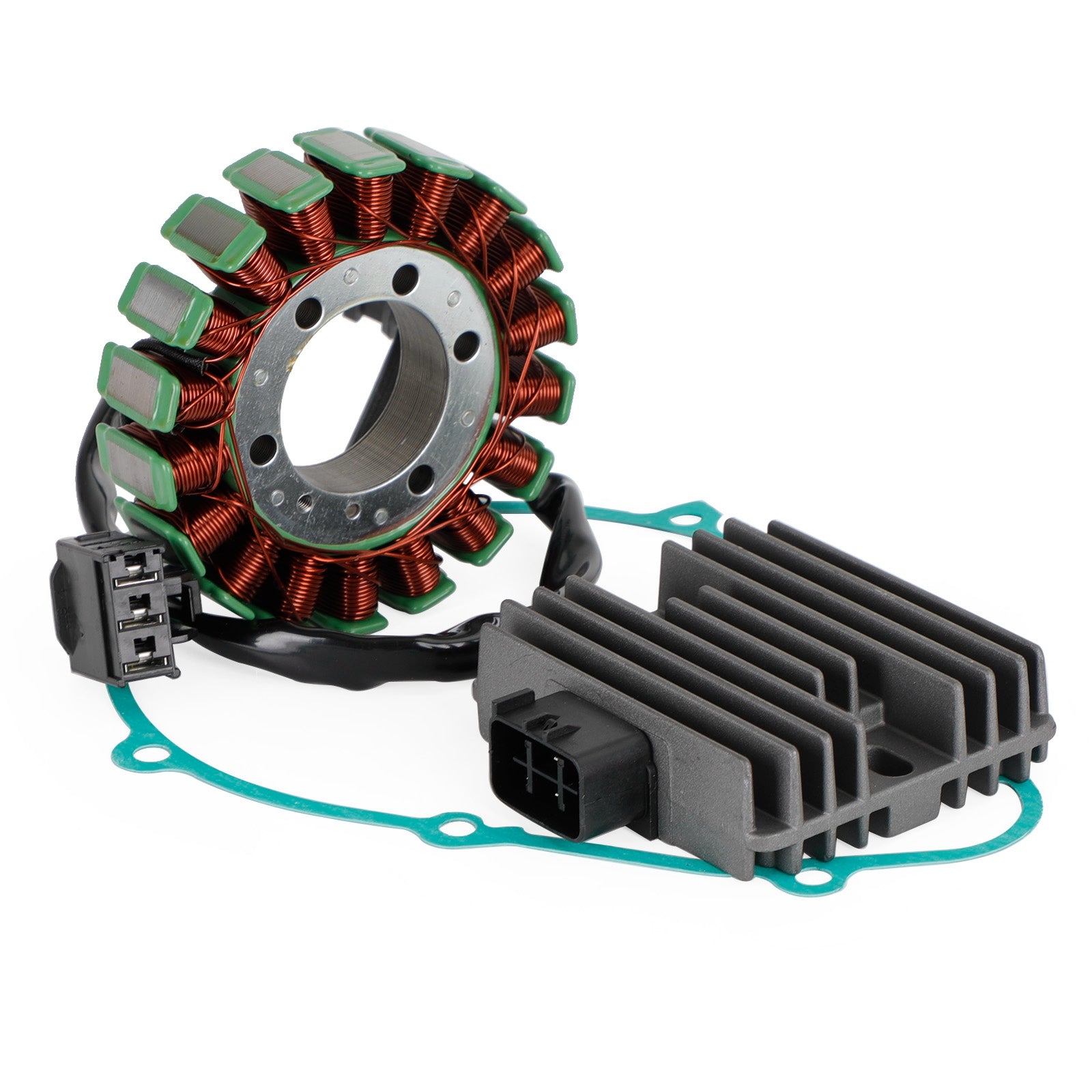 Reglermagneto Stator Dichtungskit für Kawasaki ZR Z750 1000 Z750 R 2007-2012 Generisches FedEx Express-Versand