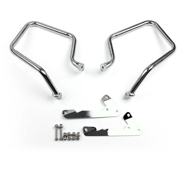 Bakre motorvakt kraschstänger för BMW R 1200 RT R1200RT 2014-2016 Svart