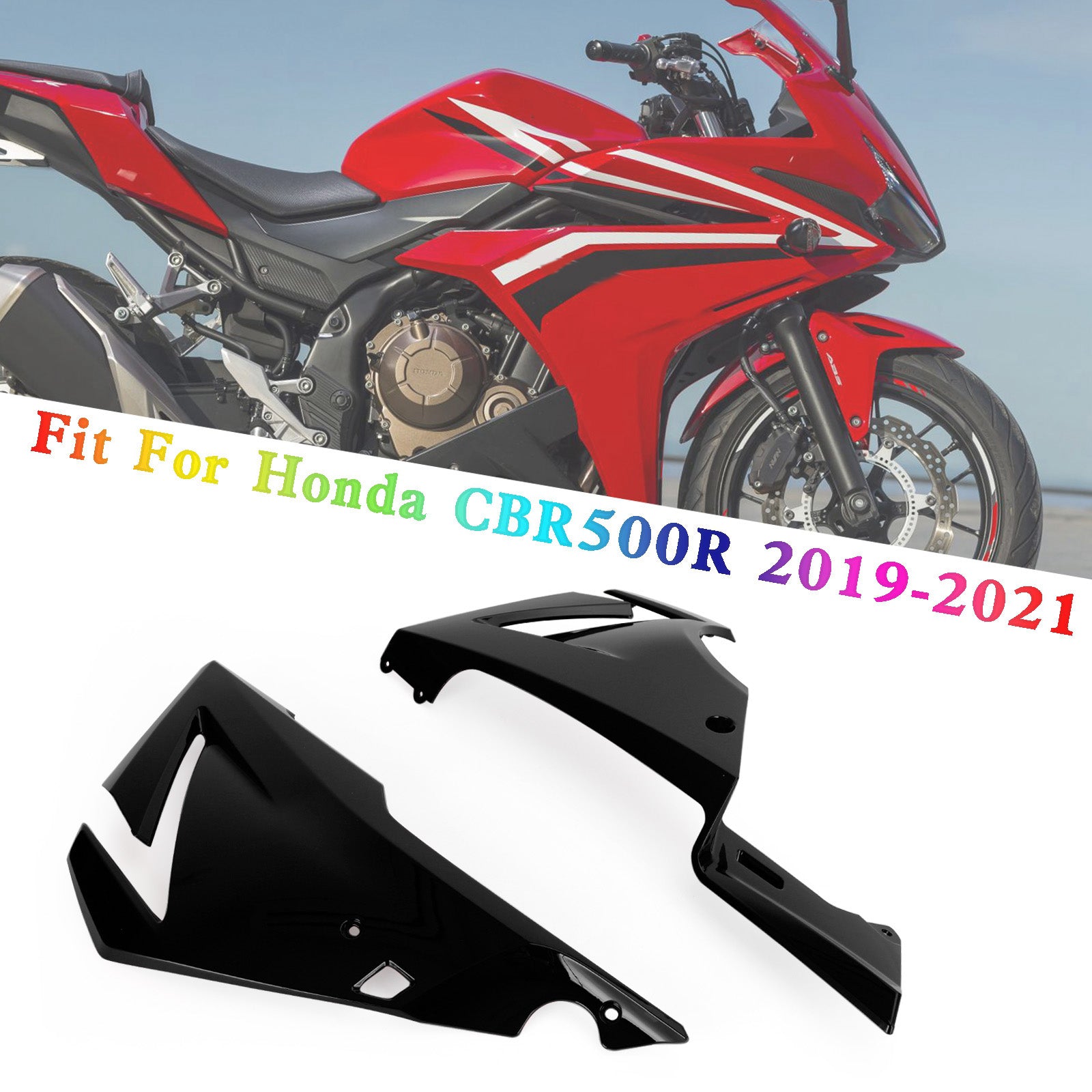 Side frame Panel Cover Fairing Cowl for Honda CBR500R 2019-2021 Generic