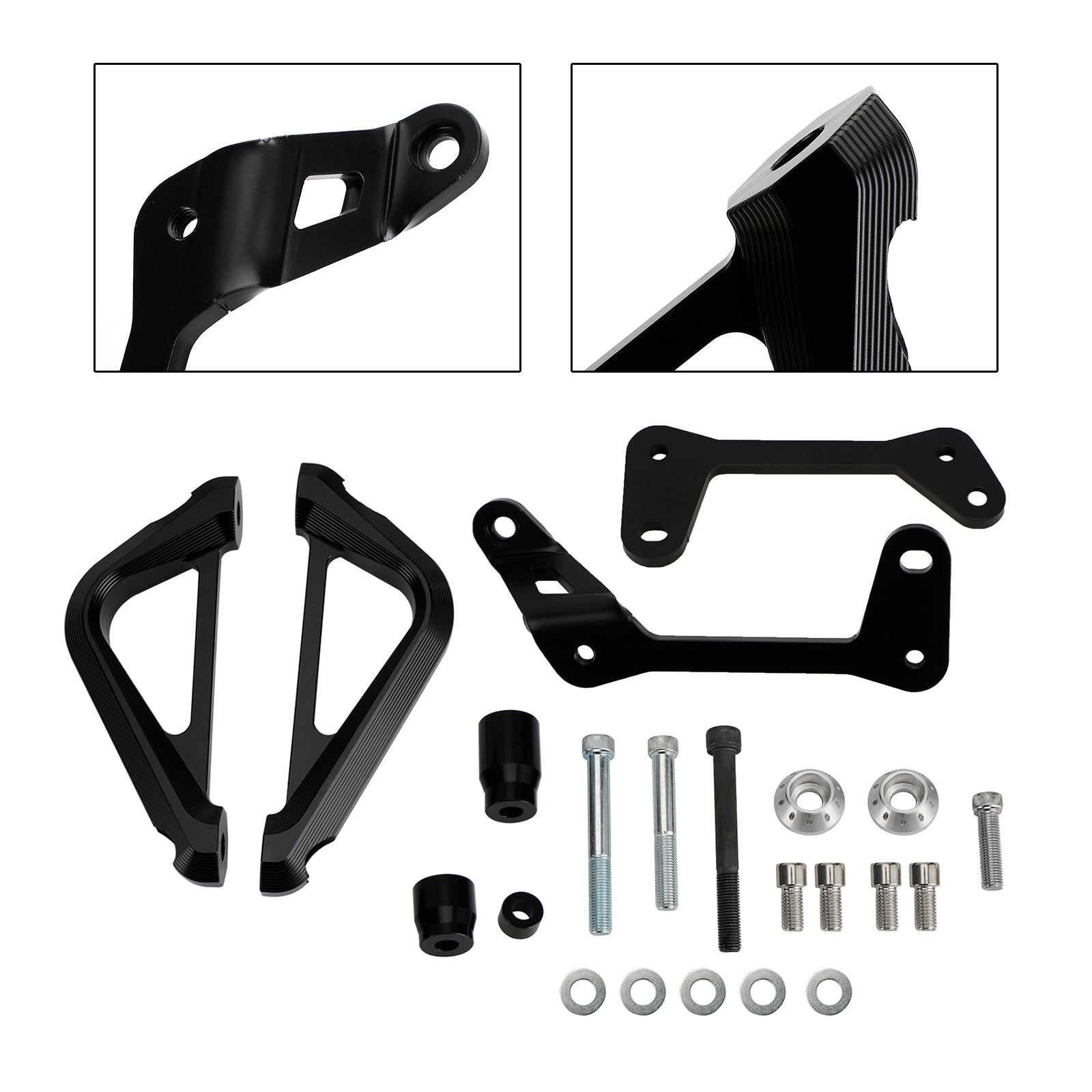 Protezioni Motore Protezione Statore Copertura Motore Nera Per Yamaha Mt 09 2021