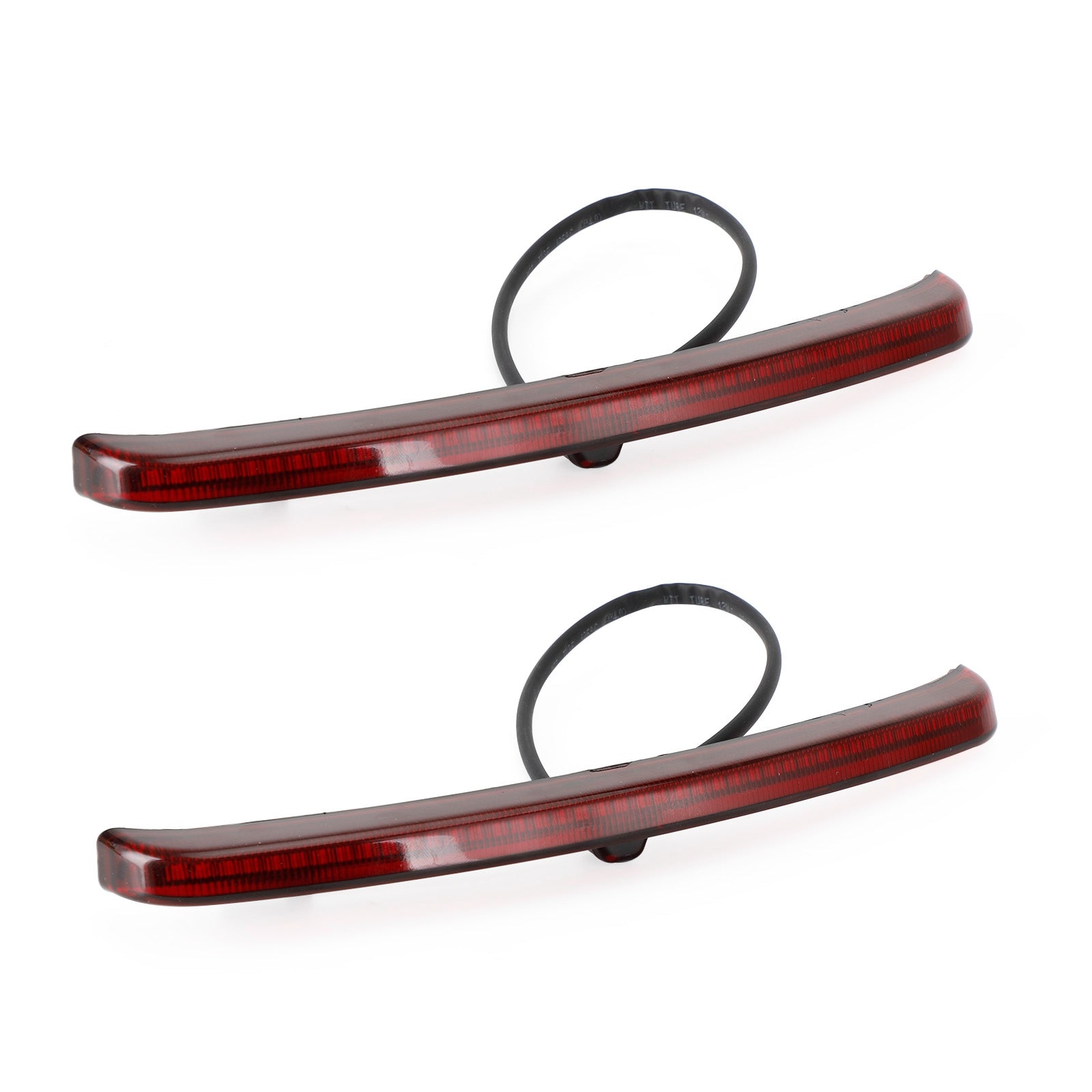 Rear Fender Blades Led Tail Light Fit For Touring Trike Glide 2009-2022 Generic