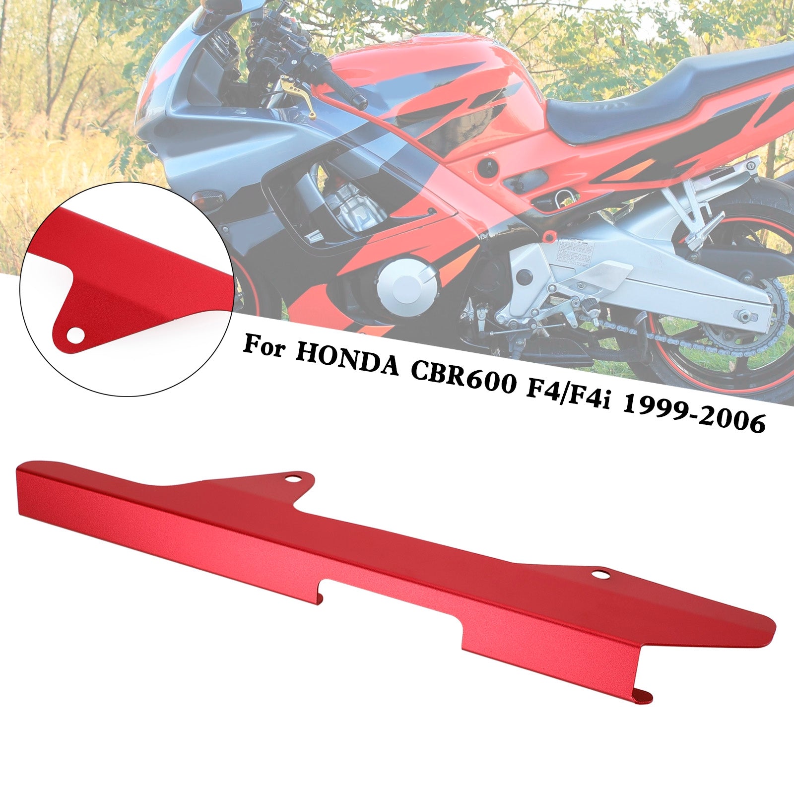 Ochránci chrániče řetězového řetězu pro Honda CBR 600 F4 F4I 1999-2006