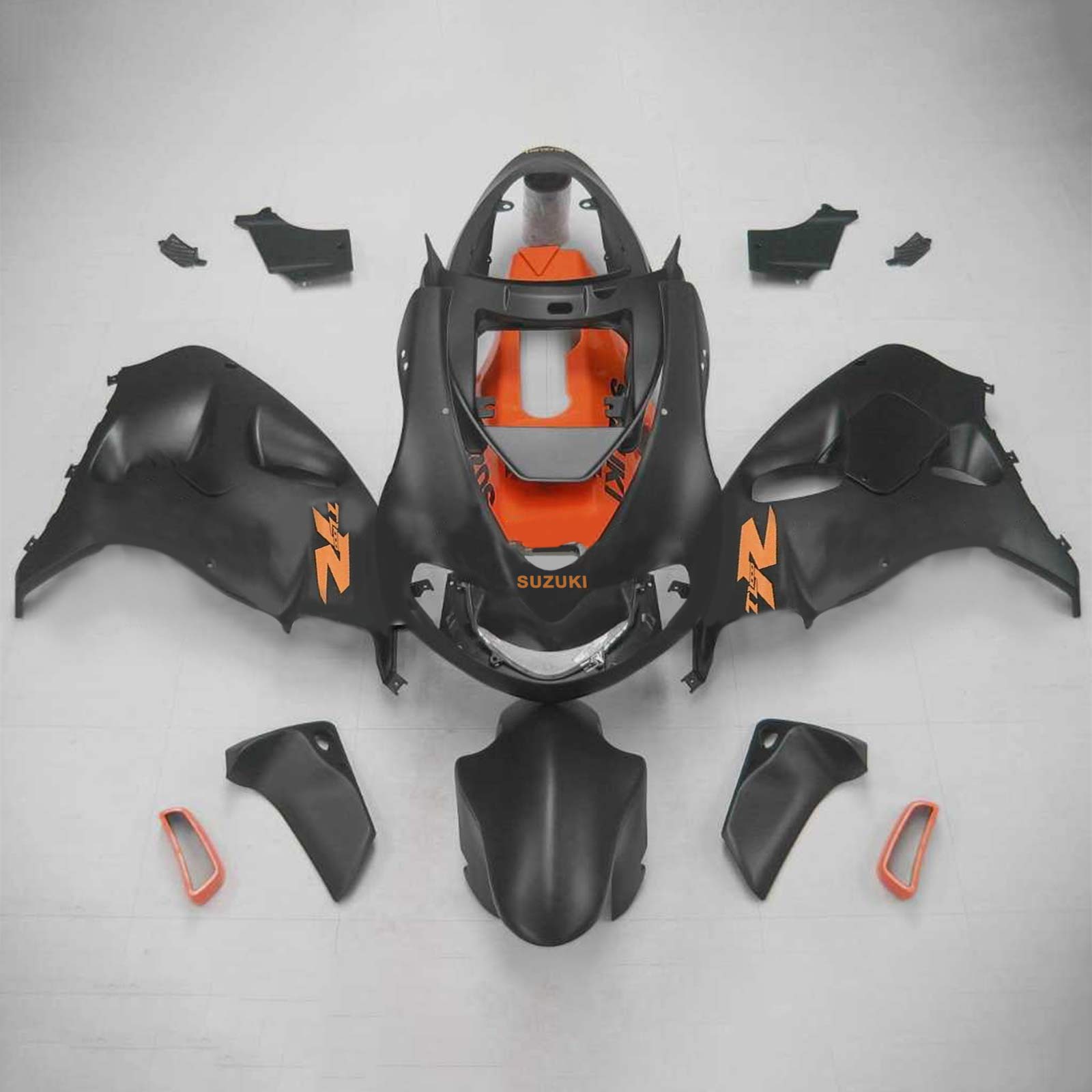 Amotopart 1998-2003 Suzuki TL1000R Kåbe Mat Sort&Orækkeviddesæt