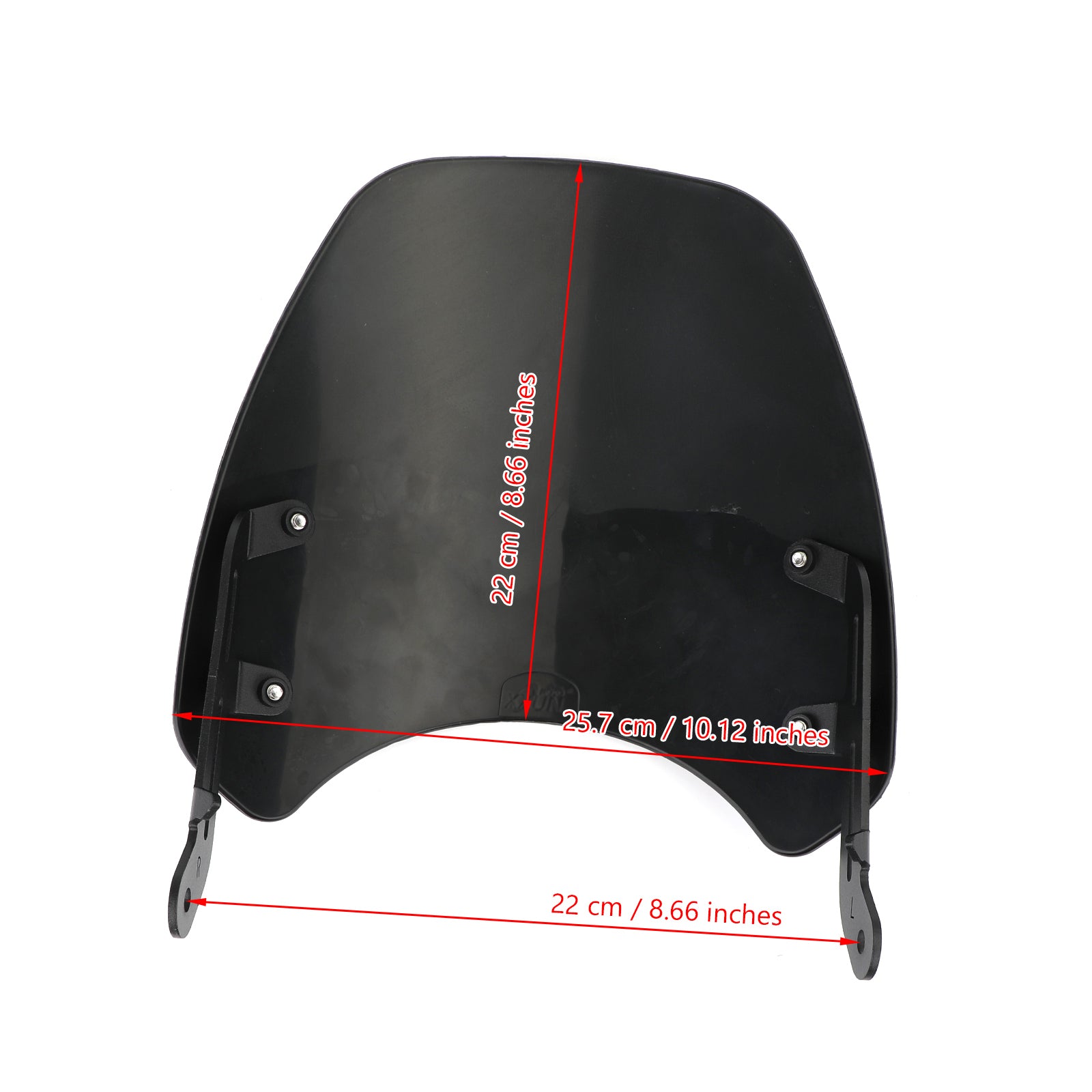 ABS Plastic Motor voorruit voorruit voor Triumph Bonneville T100 T120 Black Generic