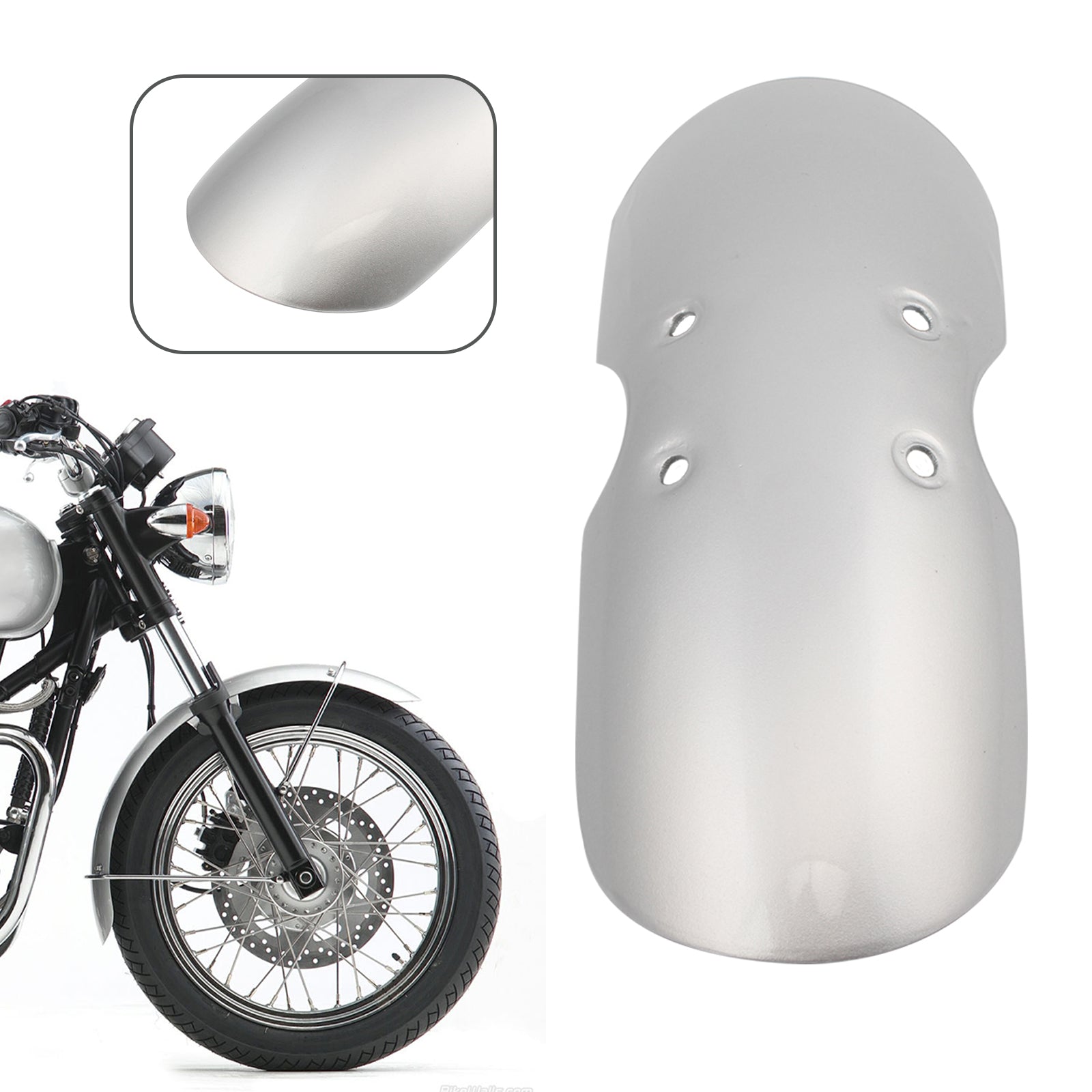 Guardabarros delantero para Bonneville T100 Scrambler Thruxton 2001-2016 genérico