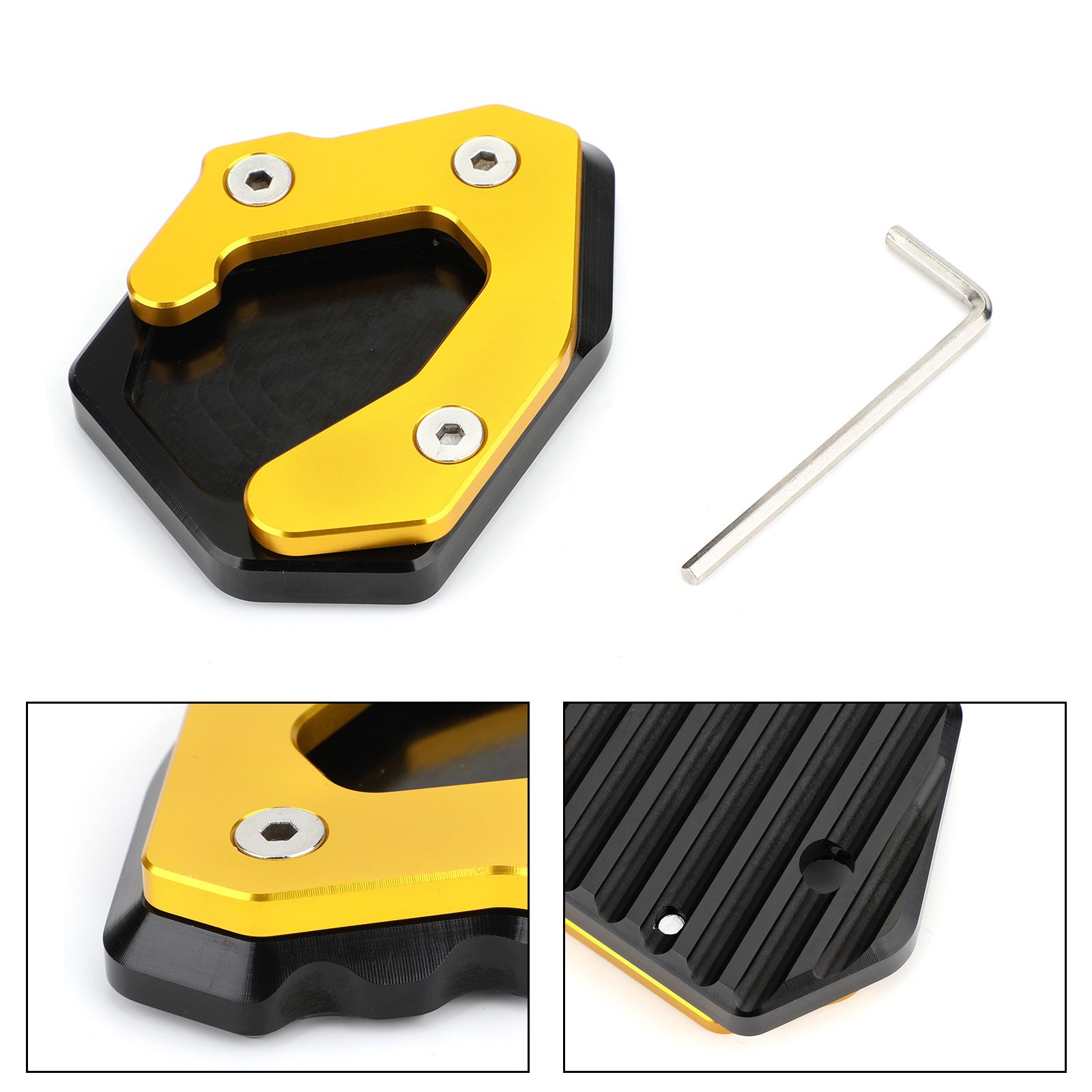 Standstand Side Stand Extension Plate voor Benelli Leoncino 500 BJ250 TNT25 BJ300 Titanium