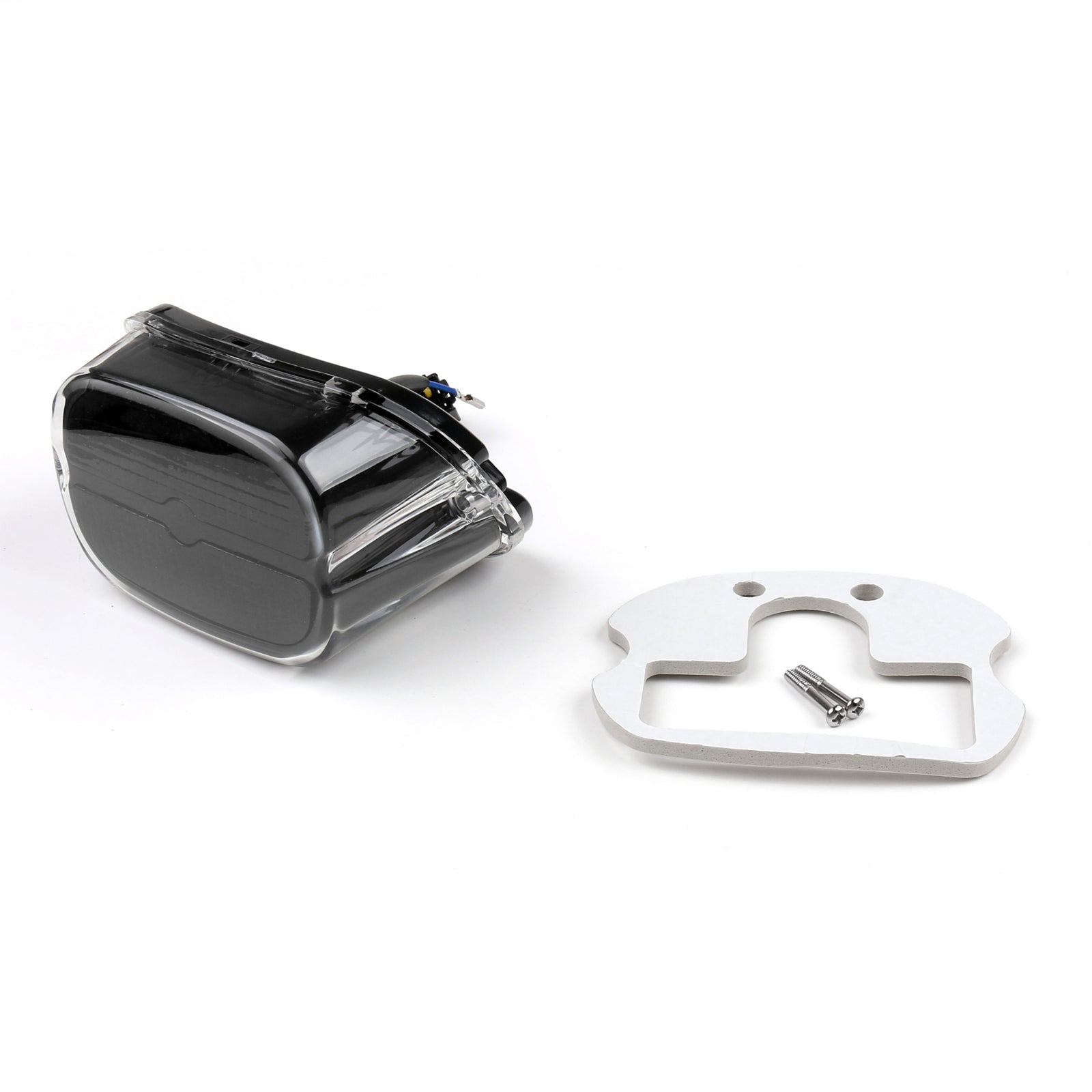 Road King Glide Fatboy Touring Rauch LED Heck Bremslicht Lampe Schwarz schwarz