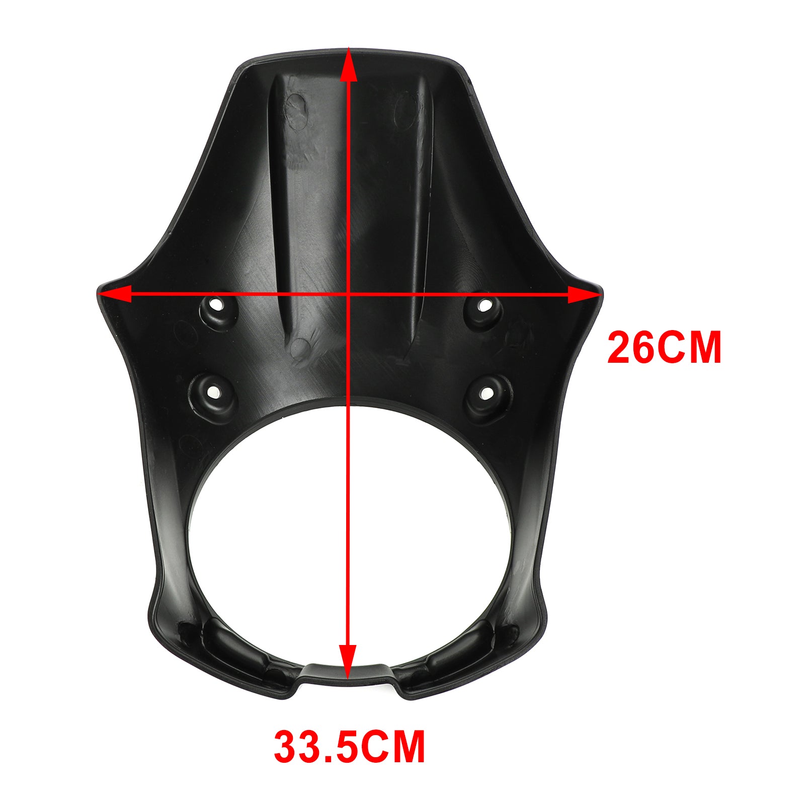 Forlygte-fairing forrudeomslag til Yamaha XVS 950 Spec Bolt 950 2013-2022 Generisk