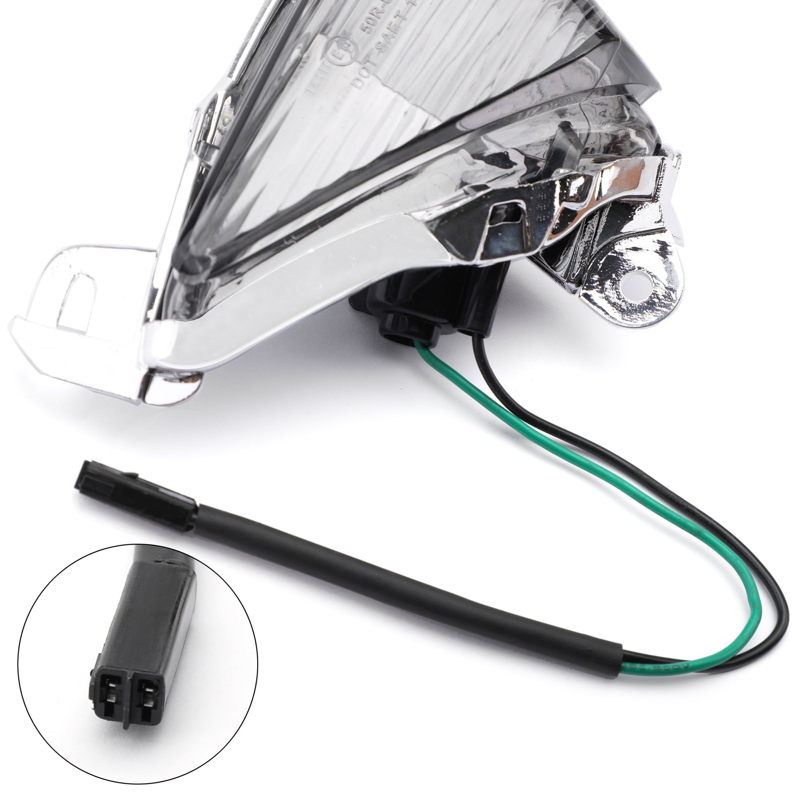 Vorderbeinsignale Objektiv für Kawasaki ZX14R 2006-2010 ZX10R 2006-2007 NINJA 650F 2006-2008 Rauch