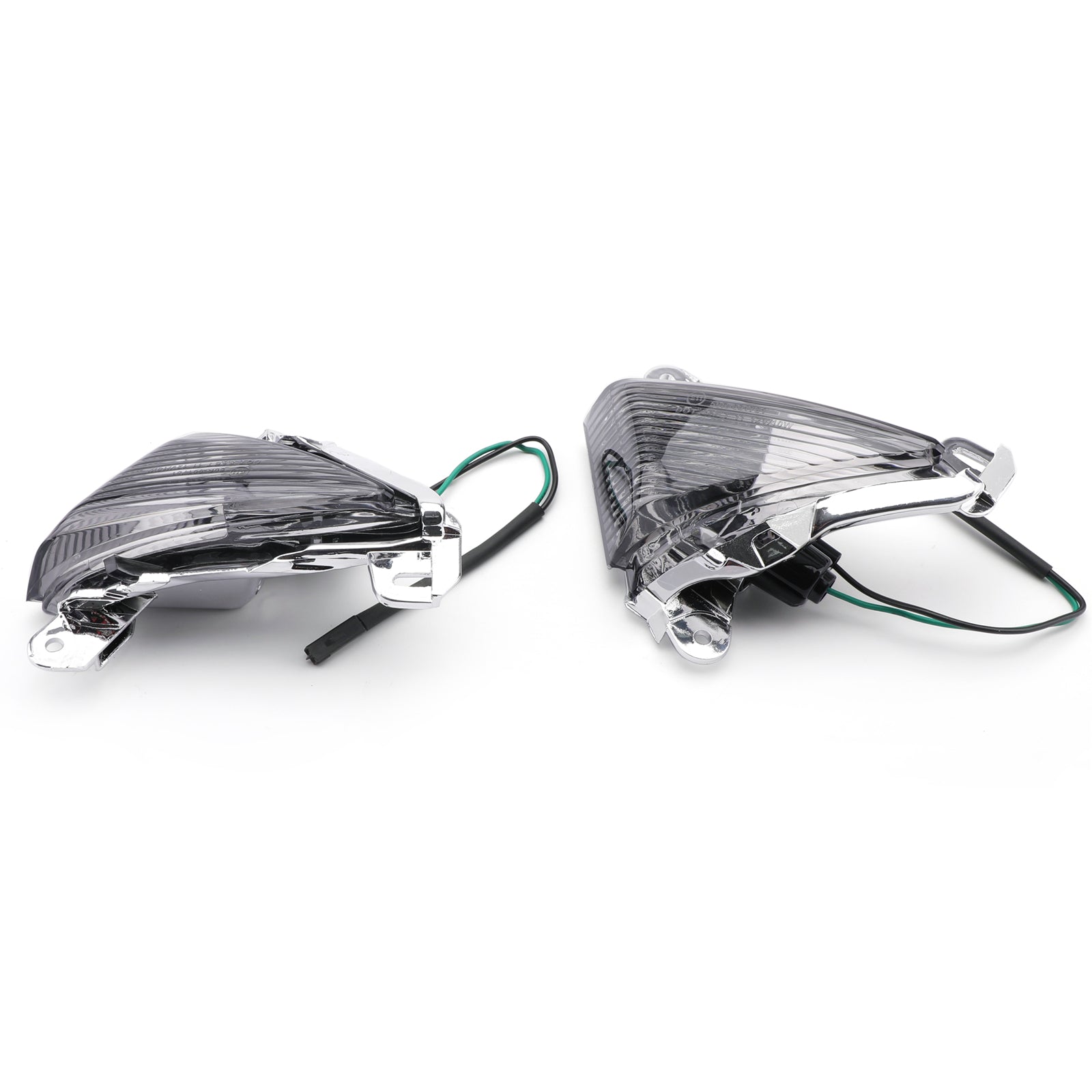 Vorderbeinsignale Objektiv für Kawasaki ZX14R 2006-2010 ZX10R 2006-2007 NINJA 650F 2006-2008 Rauch