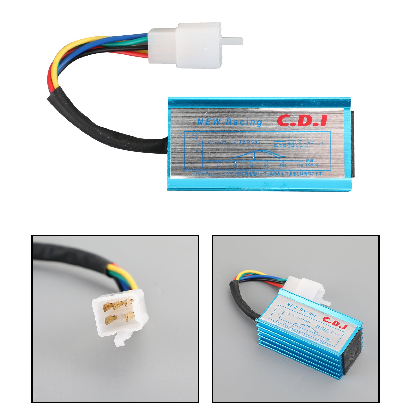 Performance Racing CDI Model 5Pin för 50-125cc GY6 4-slags skoter ATV Taotao