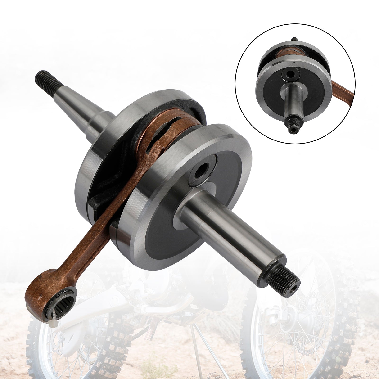 Gruppo albero motore adatto per motore a 2 tempi Yamaha YZ85 5PA-11400-00 2008-2018