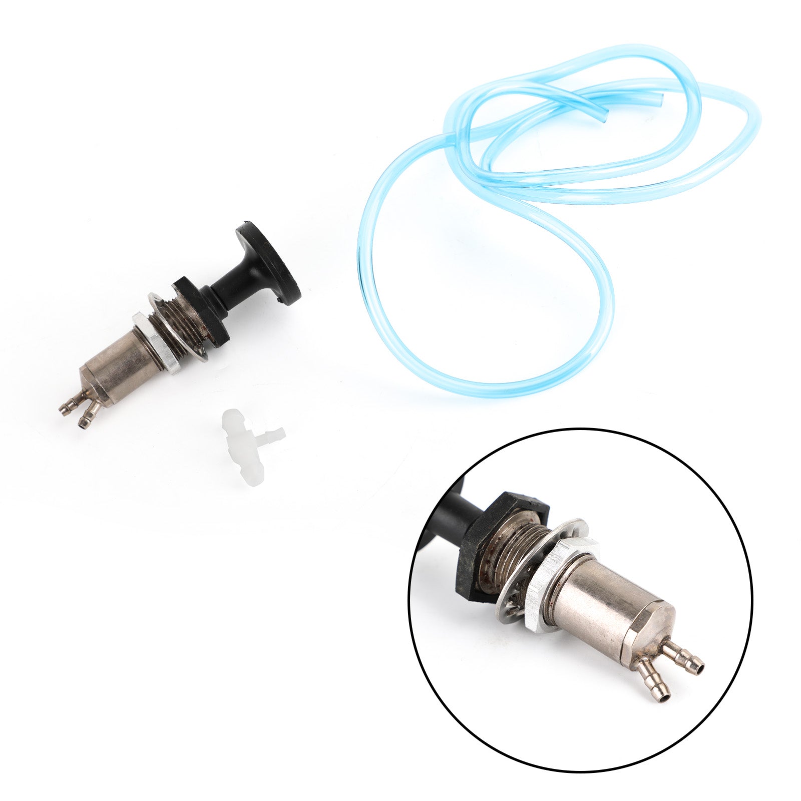 Fuel Primer -Kolbenpumpe -Kit für Honda Yamaha Kawasaki Schneemobil ATV Polaris