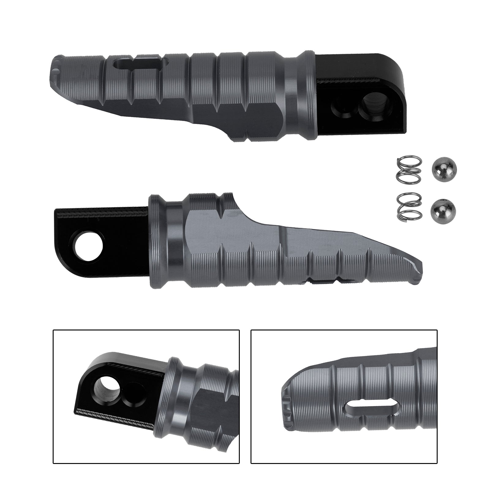 Rear Footrests Foot Peg fit for SUZUKI GSX-S125/150 GSX-R125/150 GW250 2018-2022