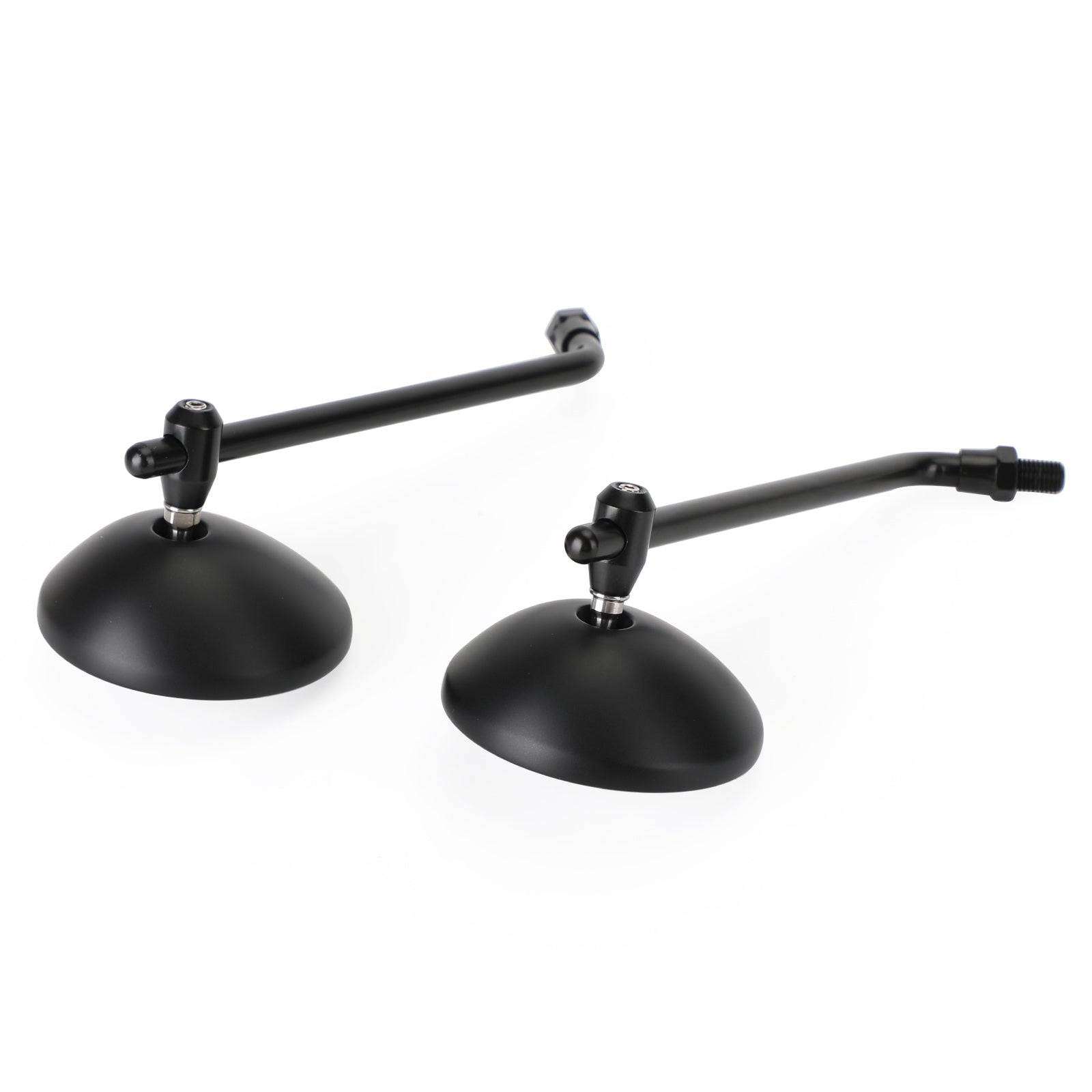 Klassisk stil til højre og venstre sort spejl 10 mm R/H for Honda CB Shadow Cruiser Generic