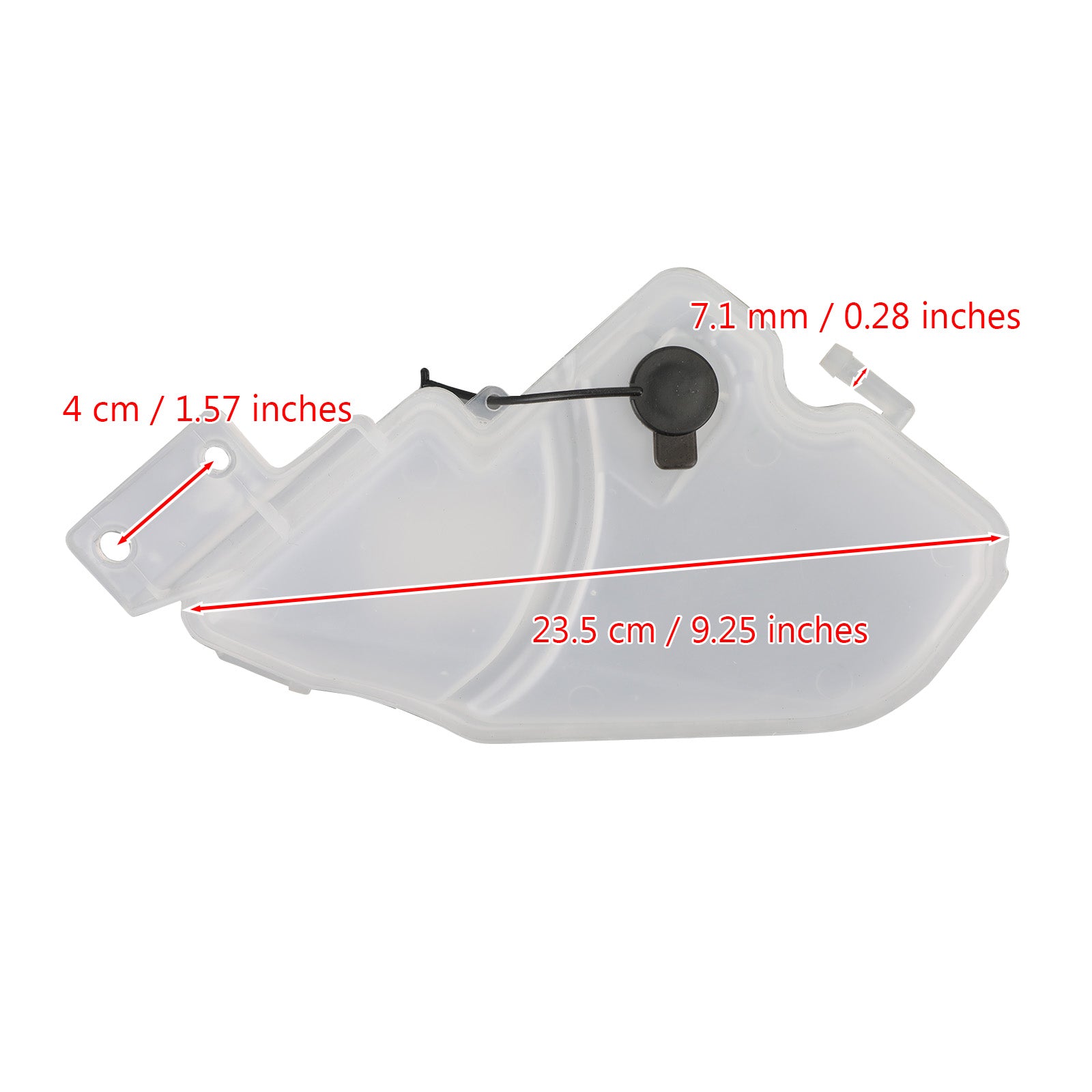 10-18 BMW S1000RR Coolant Radiator Overflow Reservior Bottle