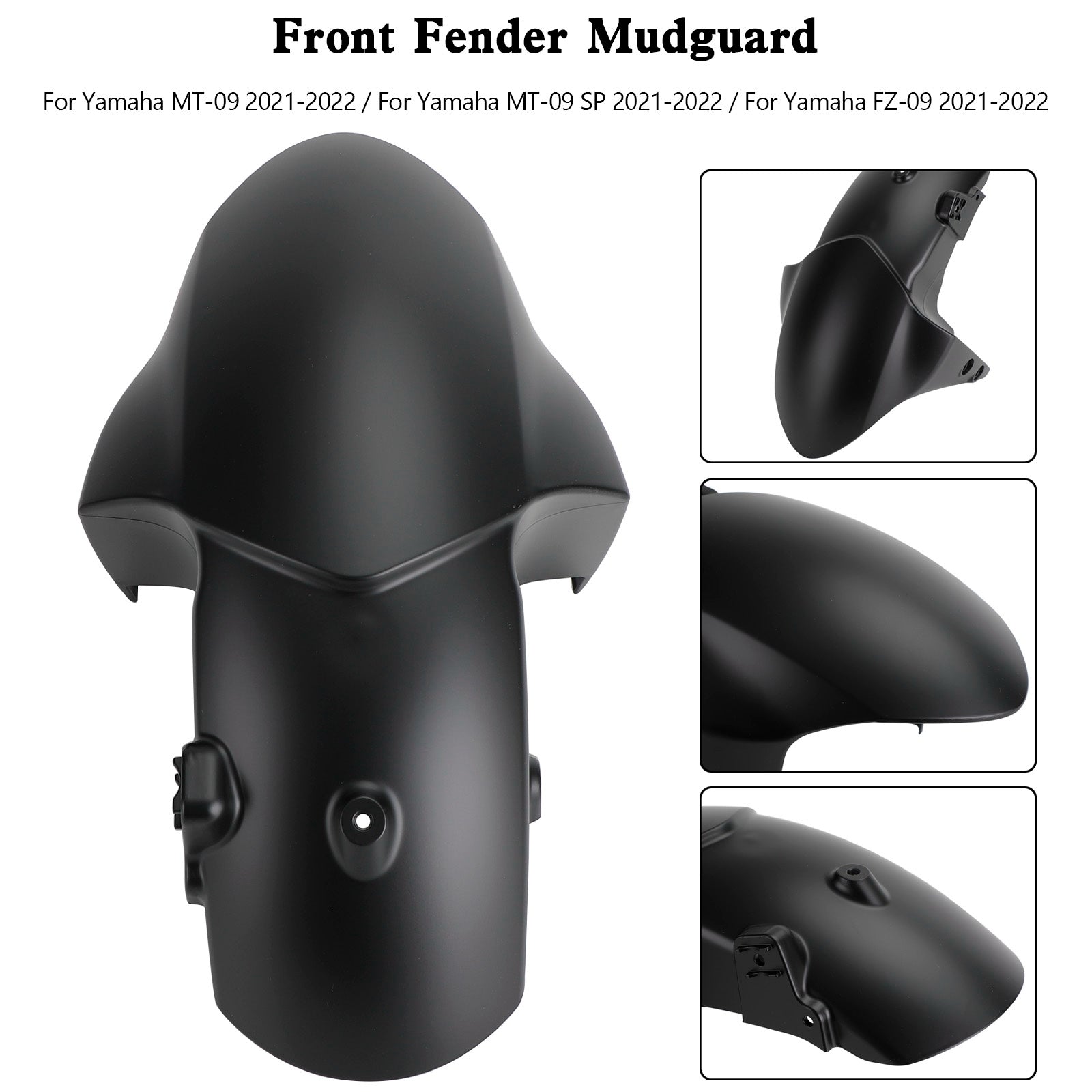CARDINGO DE MUDA DEL FENDER Front para Yamaha MT-09/SP FZ-09 21-23 XSR900/GP 22-25