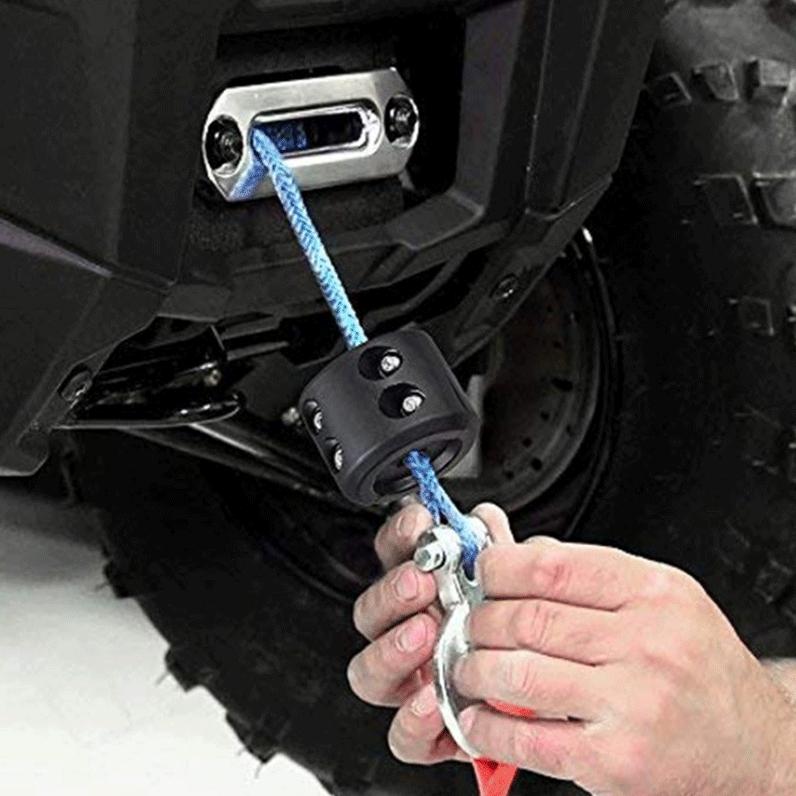 Universal Winch Stopper Gummi -Kabel -Kabel -Seilhaken für ATV UTV