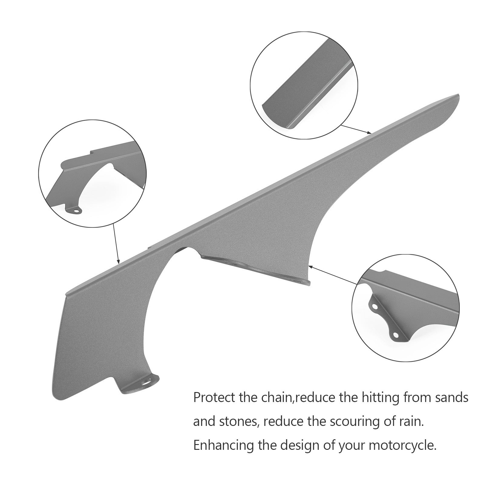 スズキ 00-03 GSXR 750 & 01-04 GSXR 1000 スプロケット チェーン ガード カバー