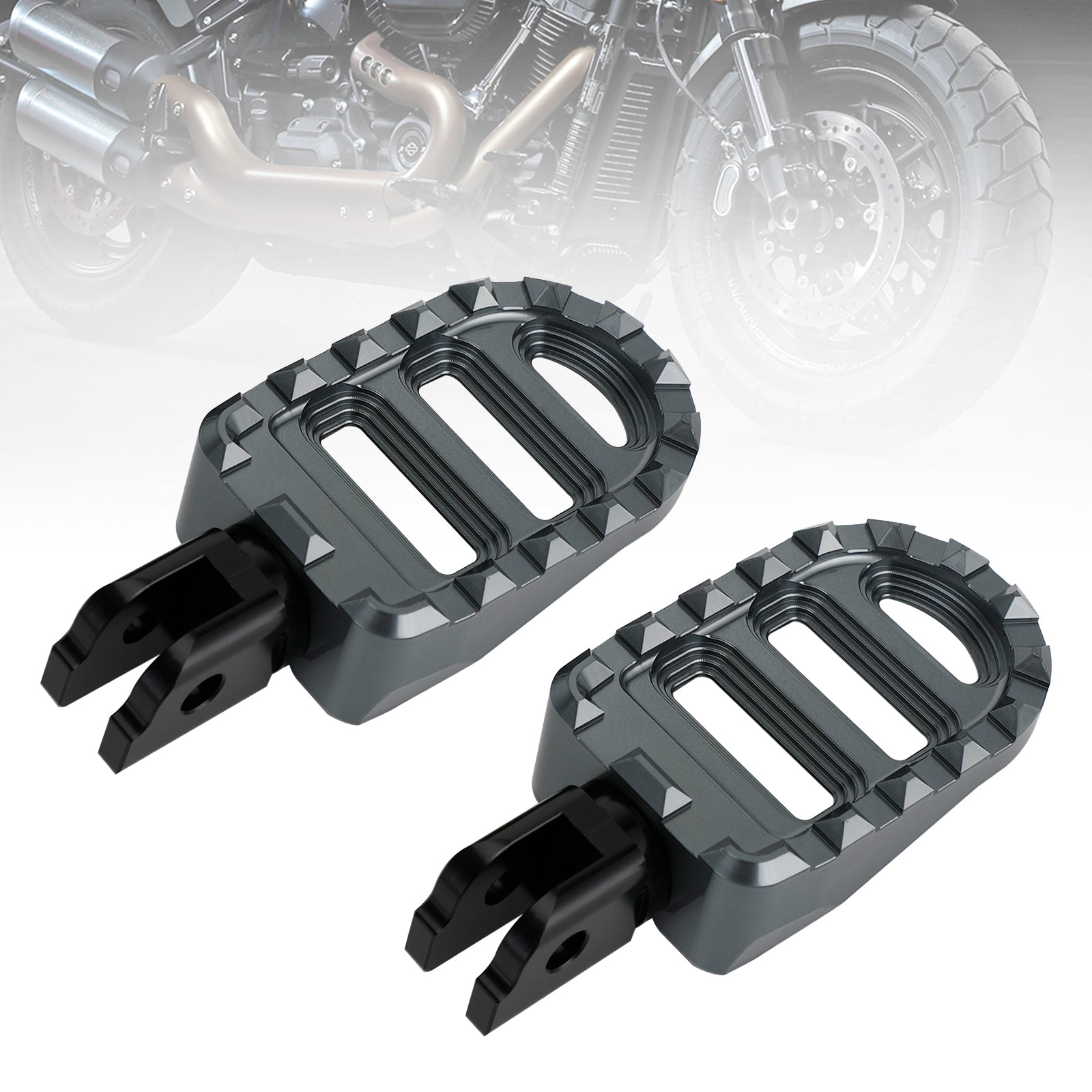 Voorste voetsteunen voeten Pin geschikt voor Sportster S Lower Rider Fat Bob Softail Slim