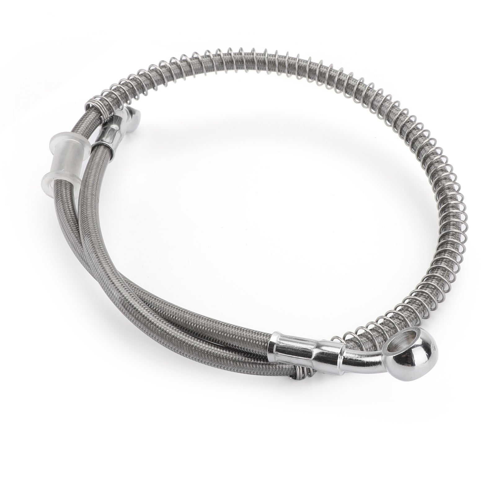 70cm/28inches Motorcycle Brake Oil Hose Line Banjo Fitting Swivel End