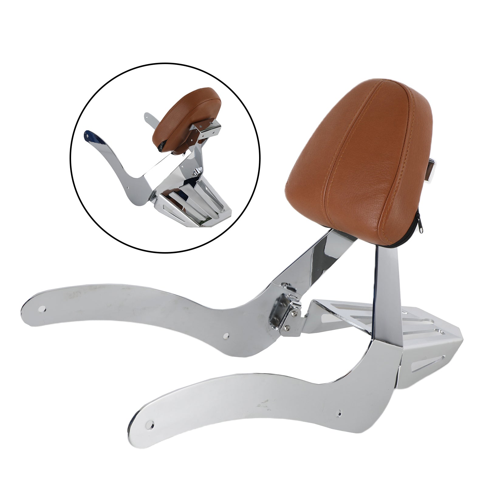Passenger Backrest Sissy Bar Fit for Indian Scout 2015-2020 Scout Sixty ABS Generic FedEx Express Shipping