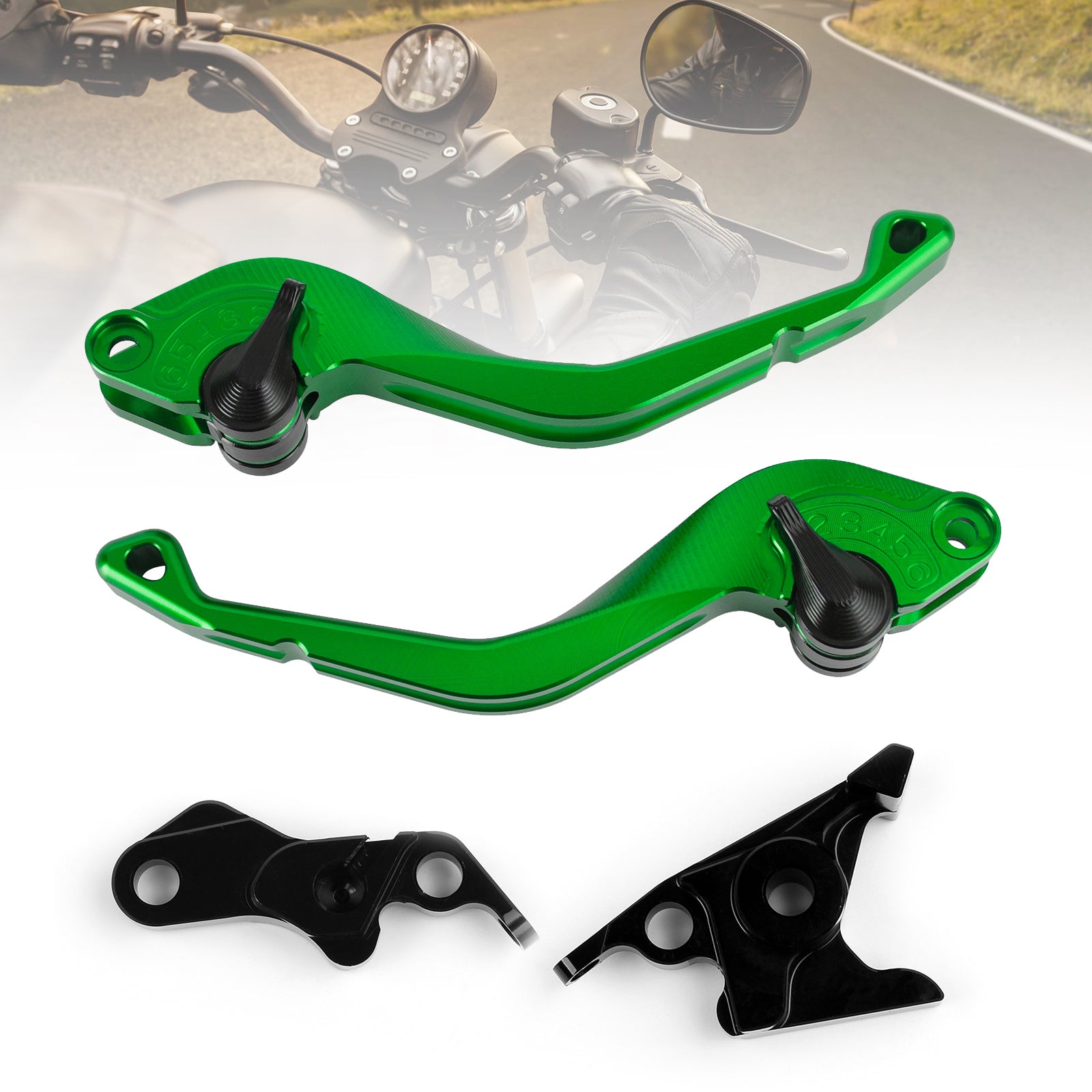 CNC Short Clutch Brake Lever Fit til Hyosung GT250R 06-2010 GT650R 2006-2009