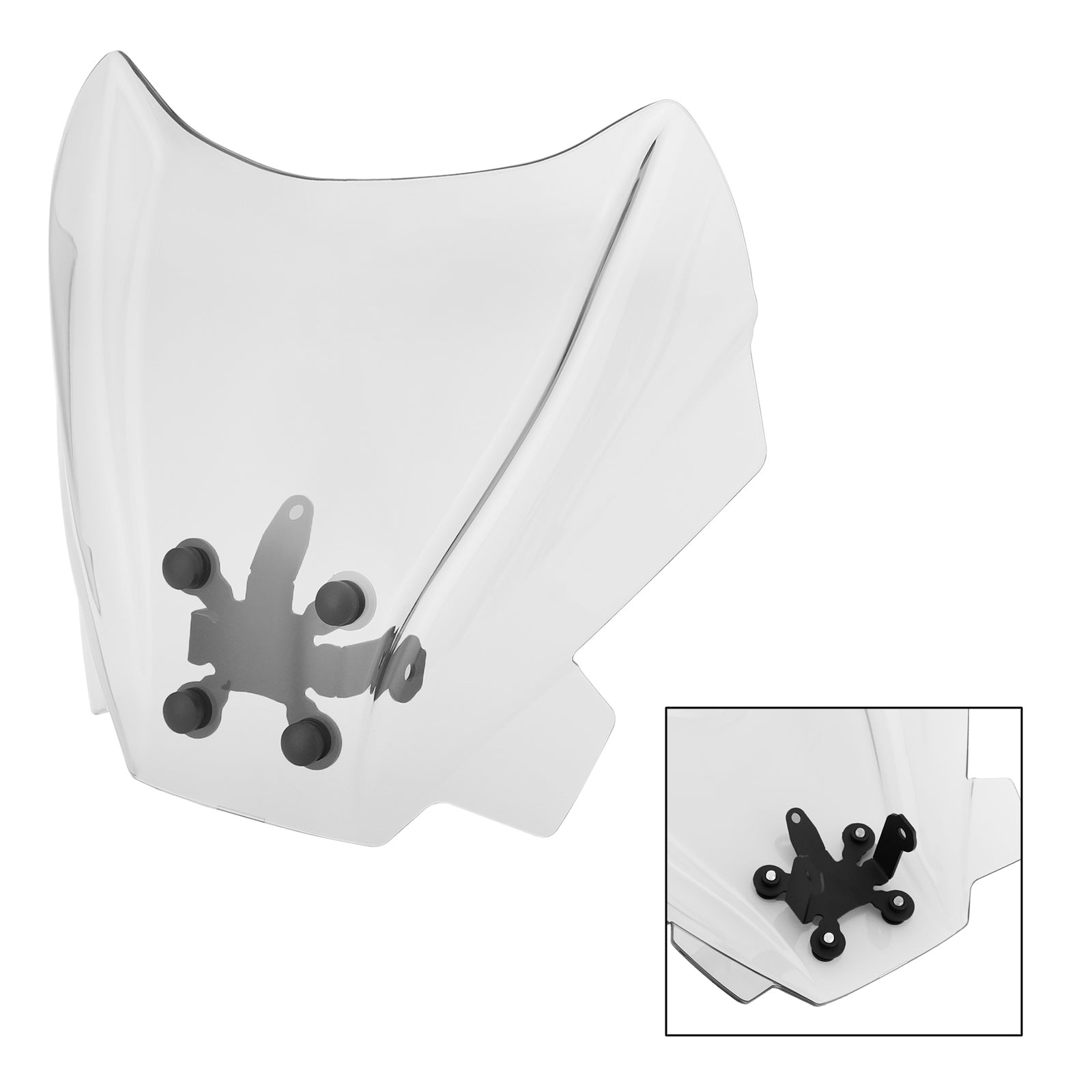 ABS-Motorrad-Windschutzscheiben-Windschutzscheibe für Honda CB650R 2019-2021 Generika