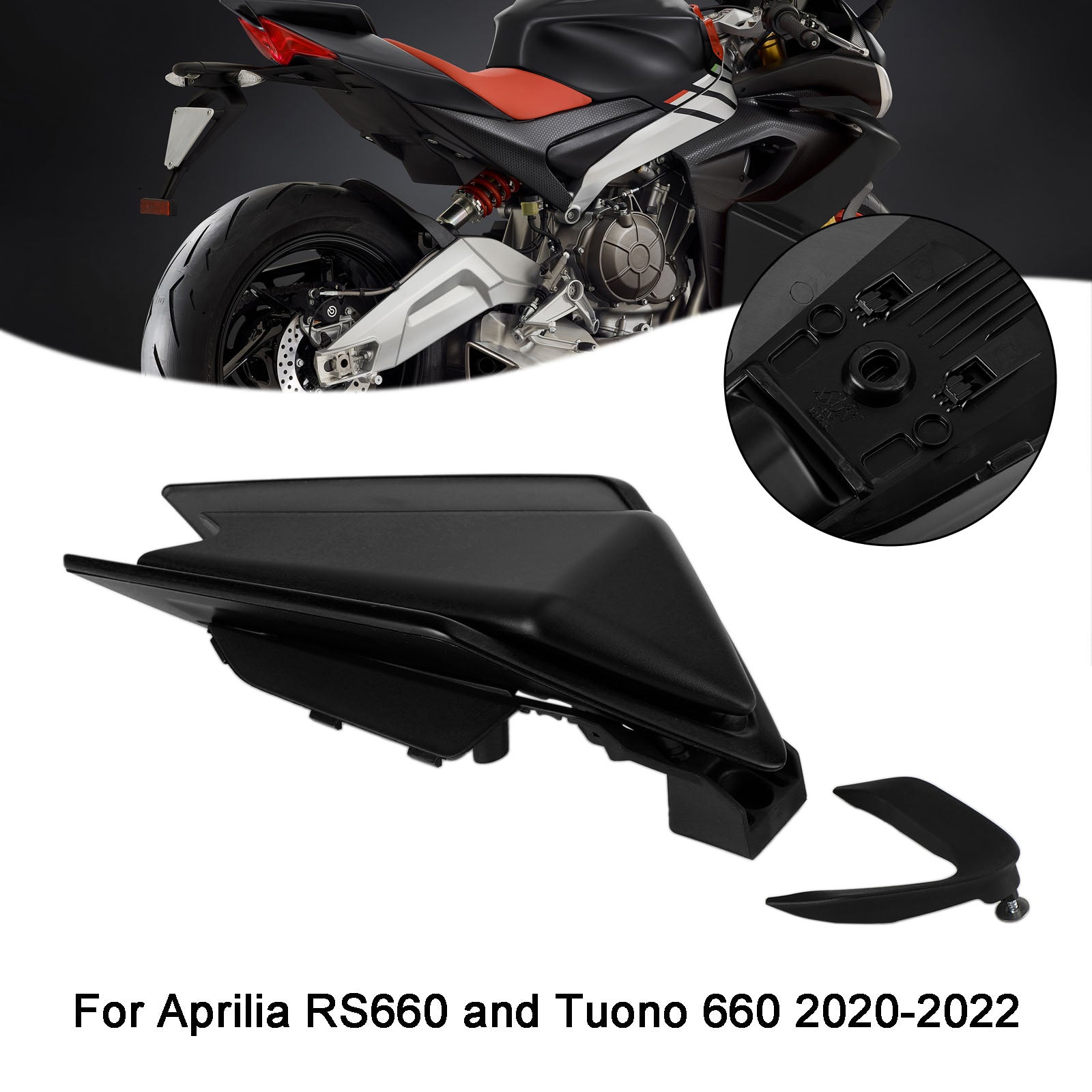 2020-2024 Aprilia RS660 RSV4 Tuono 660 Heckhaarverkleidungsabdeckung Generisch