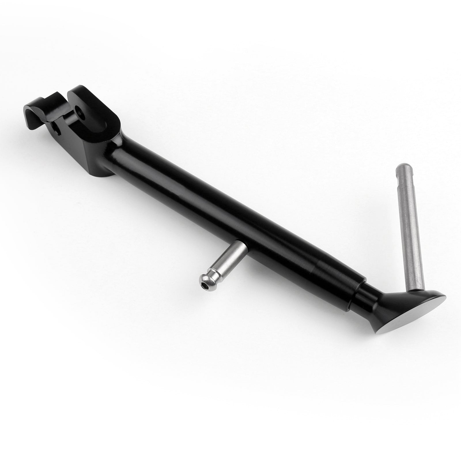 Ny justerbar CNC-aluminiumkickstand för Yamaha YZF R25 R3 MT-03 15-16 Black