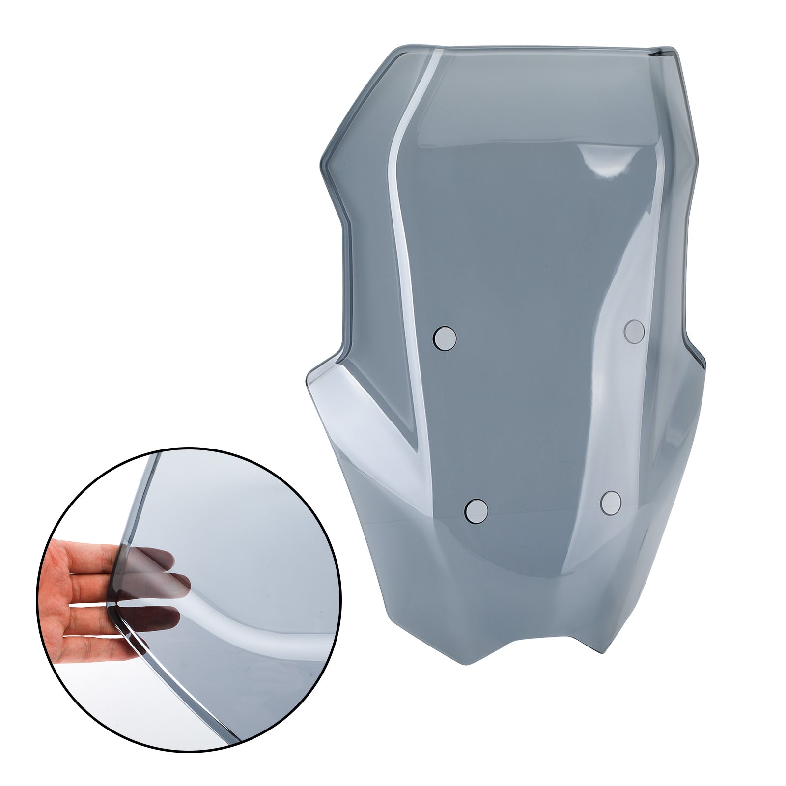 Parabrezza per moto in plastica ABS adatto per BMW C400X 2018-2021 generico