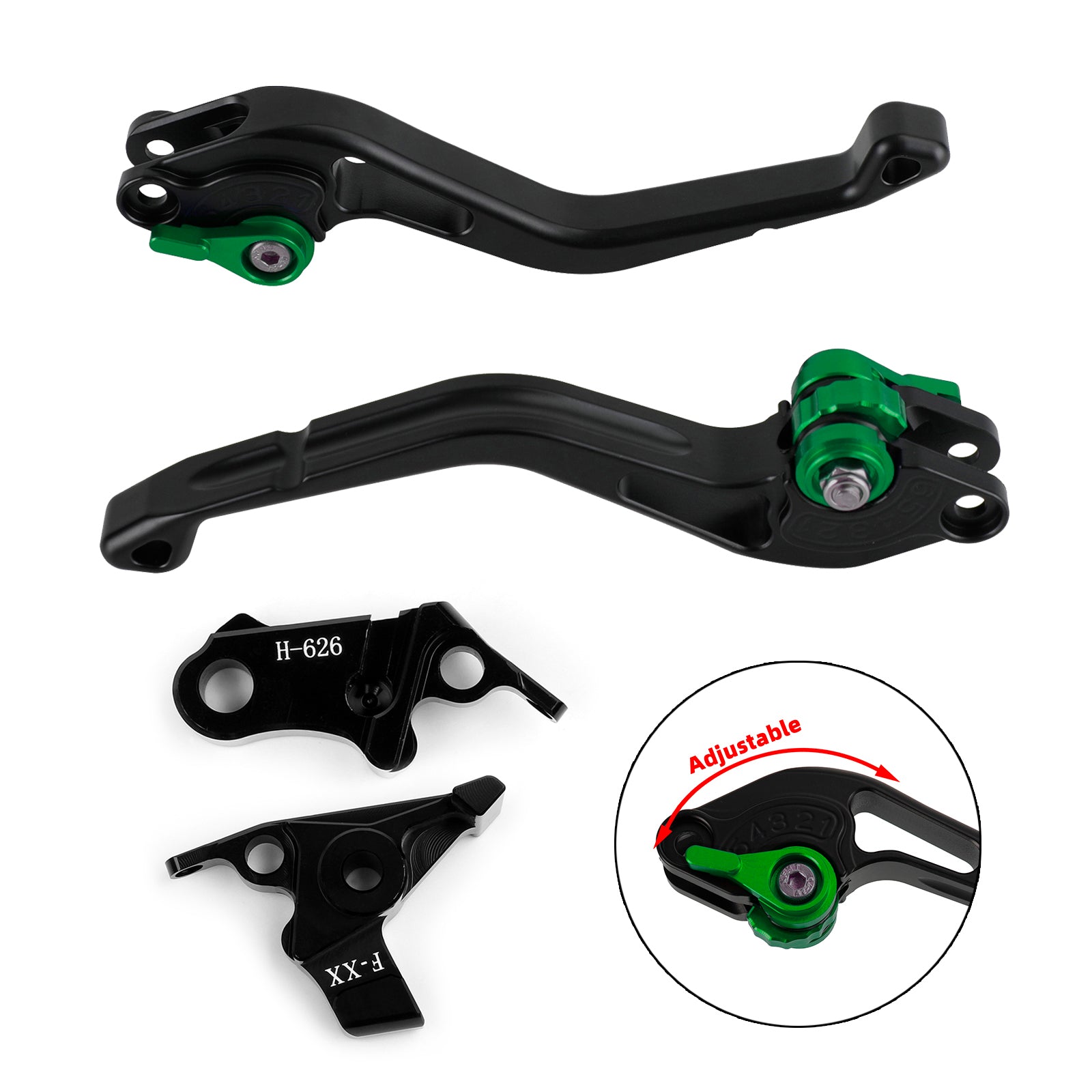 Ny kort kopplingsbromsspak för Honda X-11 1999-2002