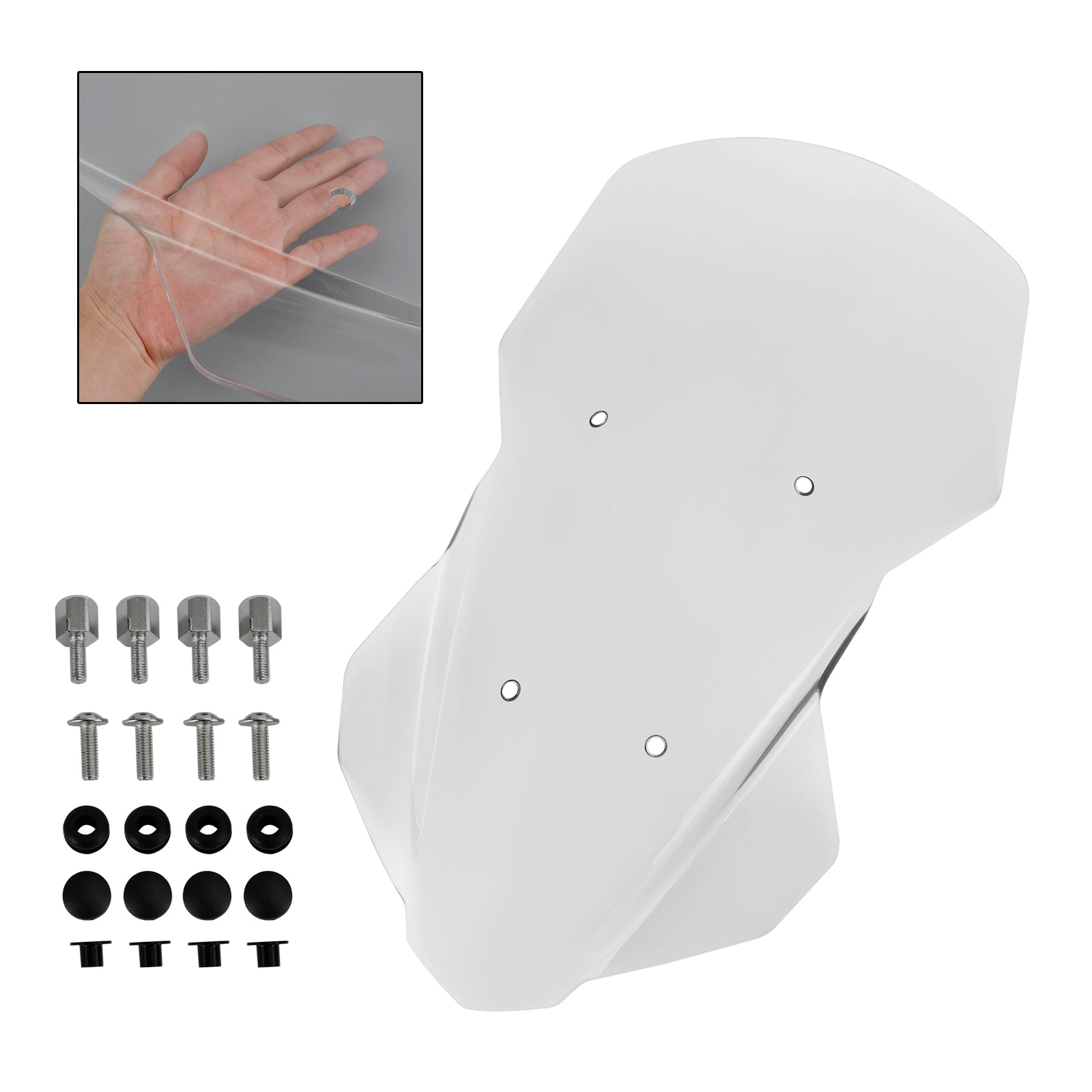 ABS Motorcycle Binelle Écran ajustement pour Yamaha Nmax 155 Nmax 155 2021-2022