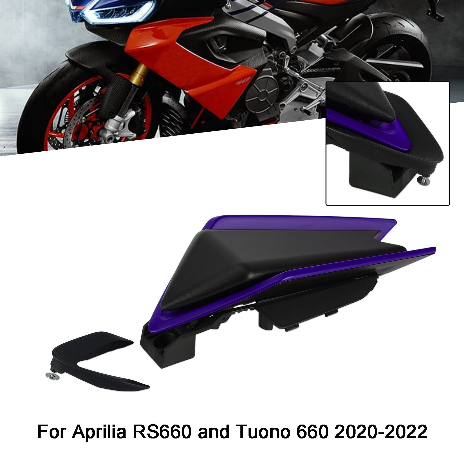 2020-2024 Aprilia RS660 RSV4 Tuono 660 Heckhaarverkleidungsabdeckung Generisch