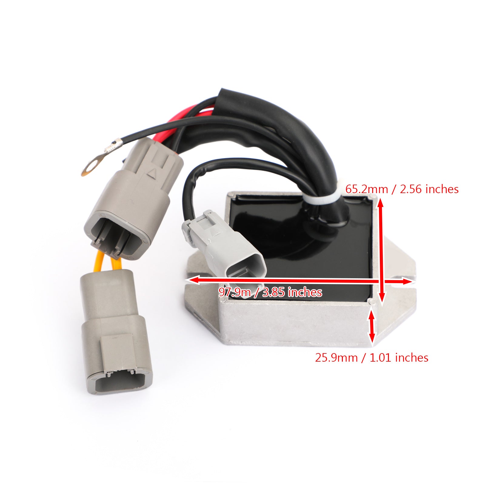 Ski-Doo 600 HO SDI Repl Voltage Regulator 515176243 515175717 515176023