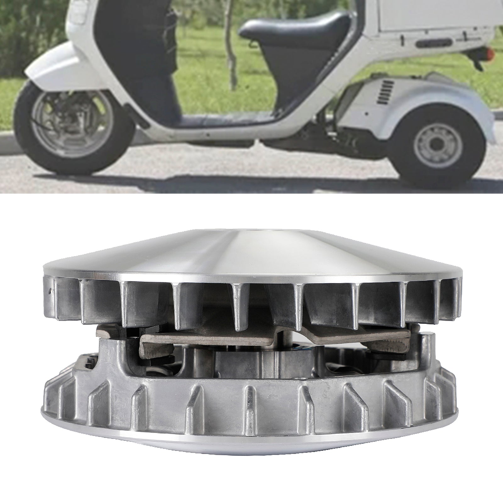 Heck kompletter Kupplungsvarator für Yamaha CZD250 CZD300 X-Max 300 Evolis Tech Max