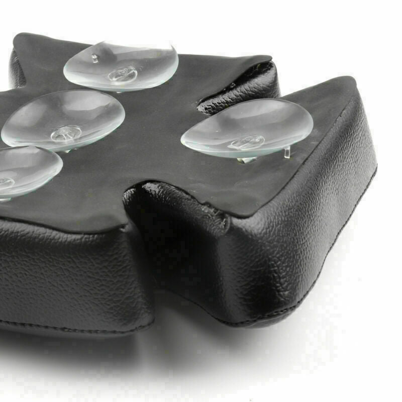Nuevo 1 pieza Pillion Pad 5 ventosa asiento de pasajero apto para motocicleta forma cruzada genérico