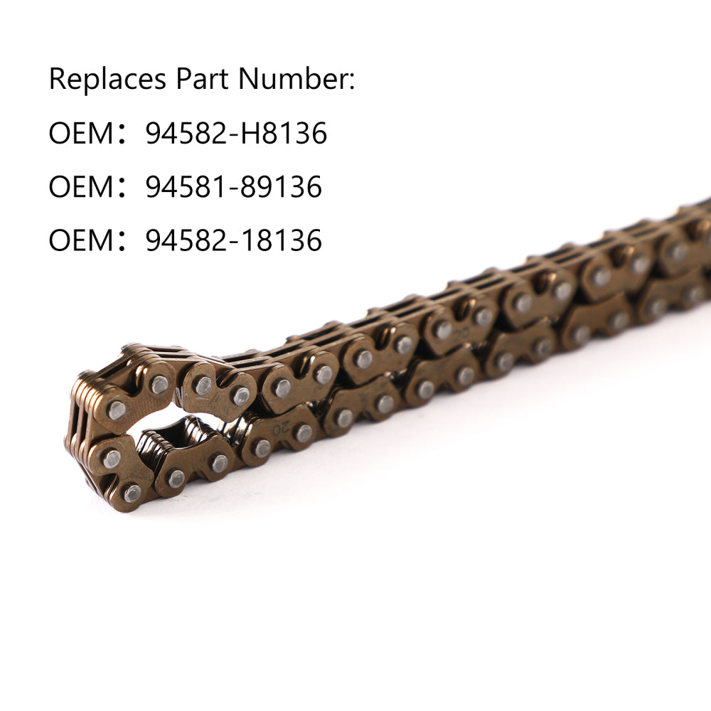 Timing Chain For Yamaha 94581-89136 94582-18136 94582-H8136 Yp400 Cp250 Yp250G Generic