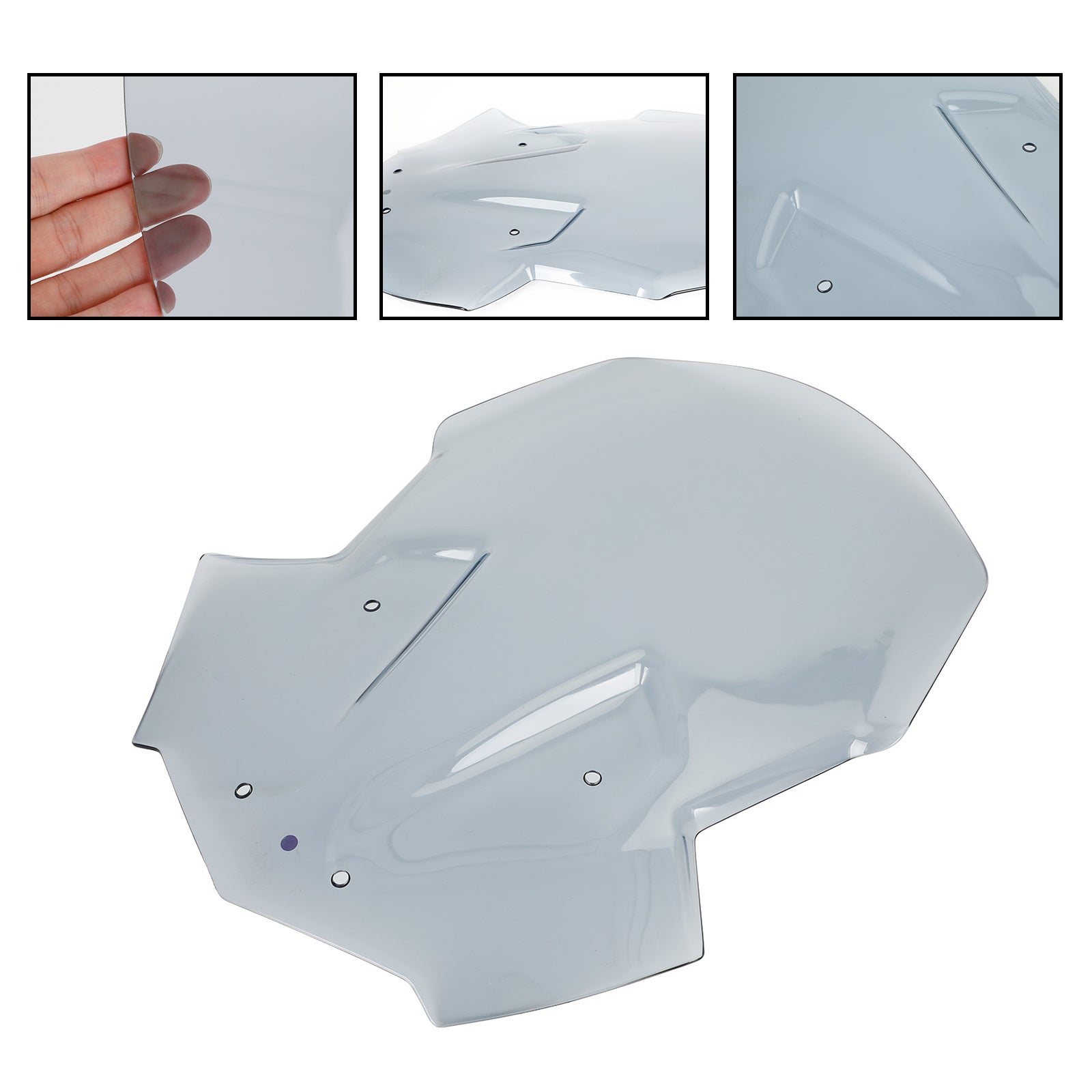 Parabrisas apto para TRIUMPH Tiger 800 XC/XR/XRX/XRT/XCX/XCA 2018-2021 genérico