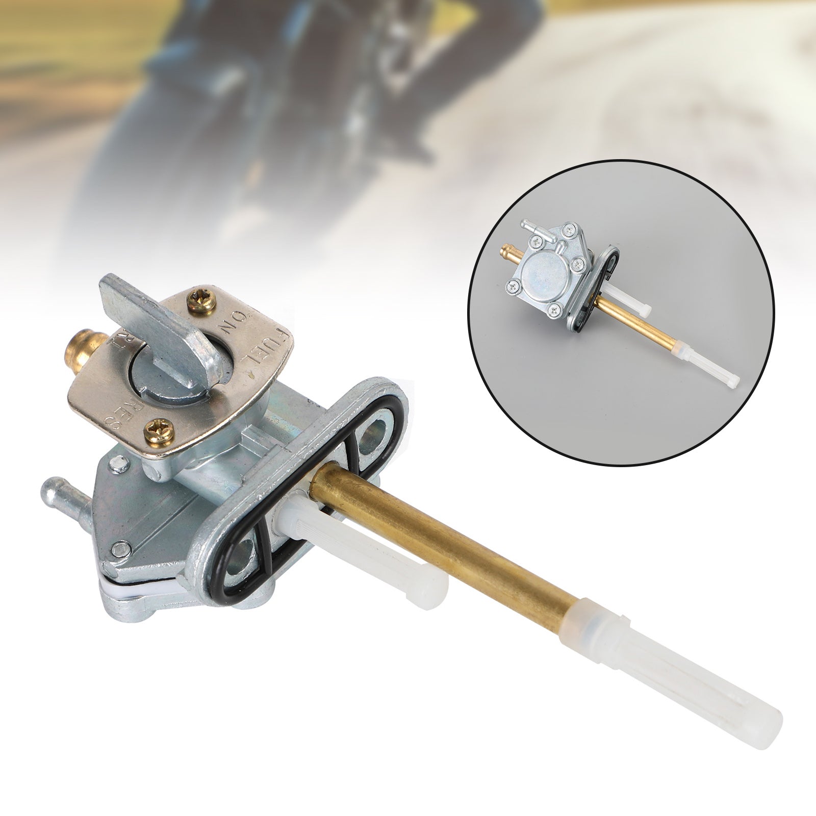 Palivový ventil palivového kohouta PETCOCK FIT pro Suzuki DR-Z400S 00-19 DR-Z400SM 05-21 Obecný