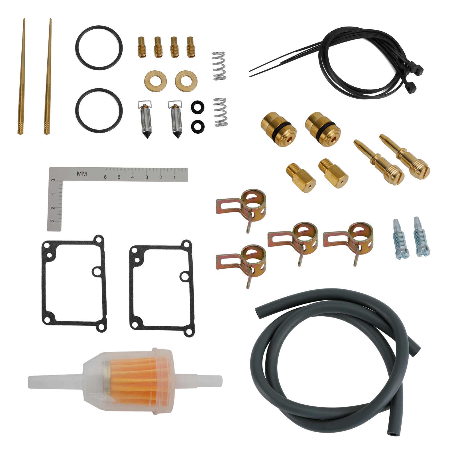 Kit de reparo de reconstrução do carburador FIX para Yamaha Banshee 350 YFZ350 1988-2006