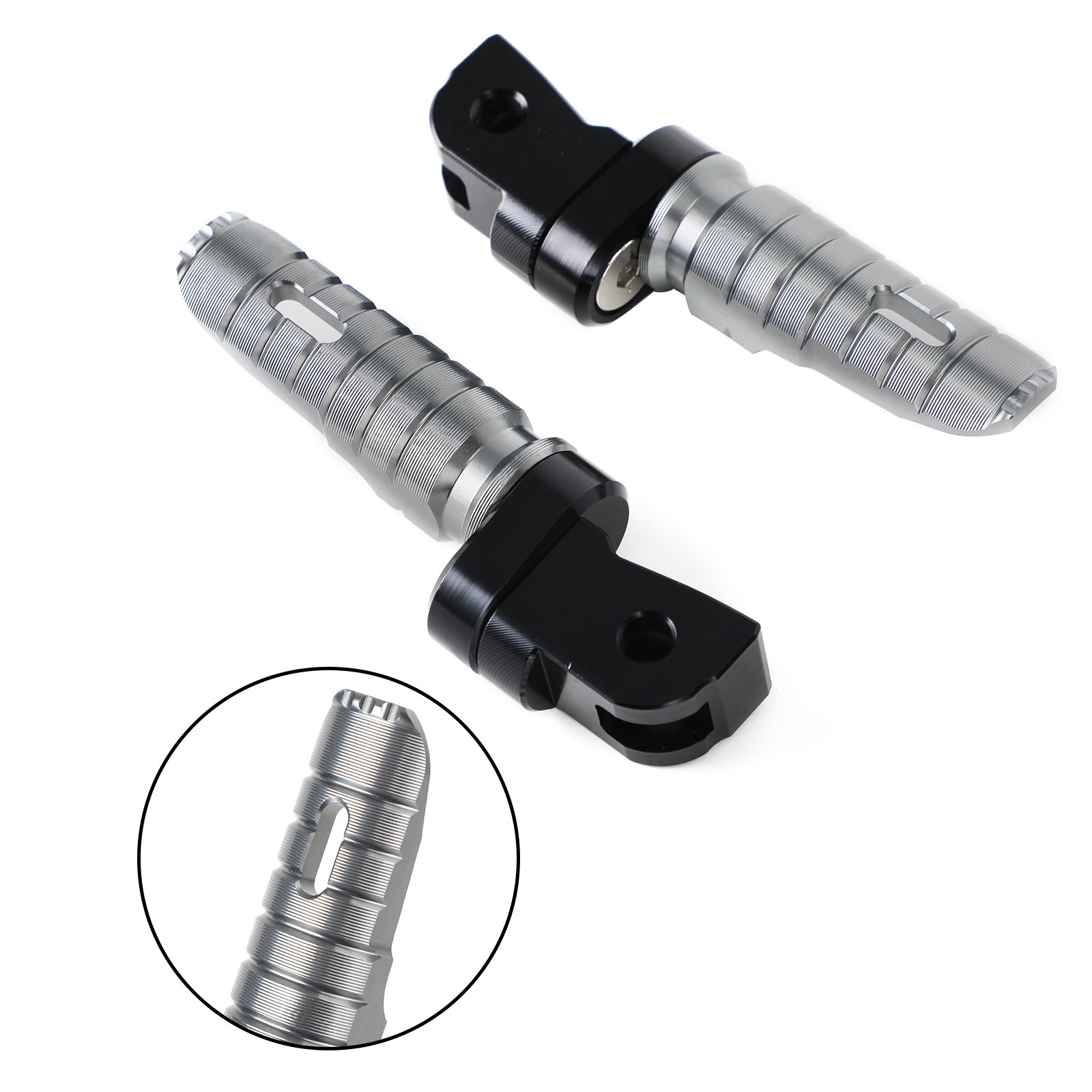 Reposapiés delanteros para Husqvarna Vitpilen Svartpilen 250 401 2019-21 genérico