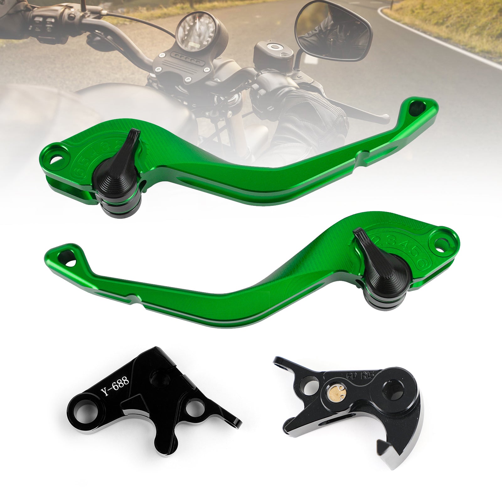 CNC Short Clutch Brake Lever fit for Yamaha YZF R1 R1S R6 MT-09/SP Tracer