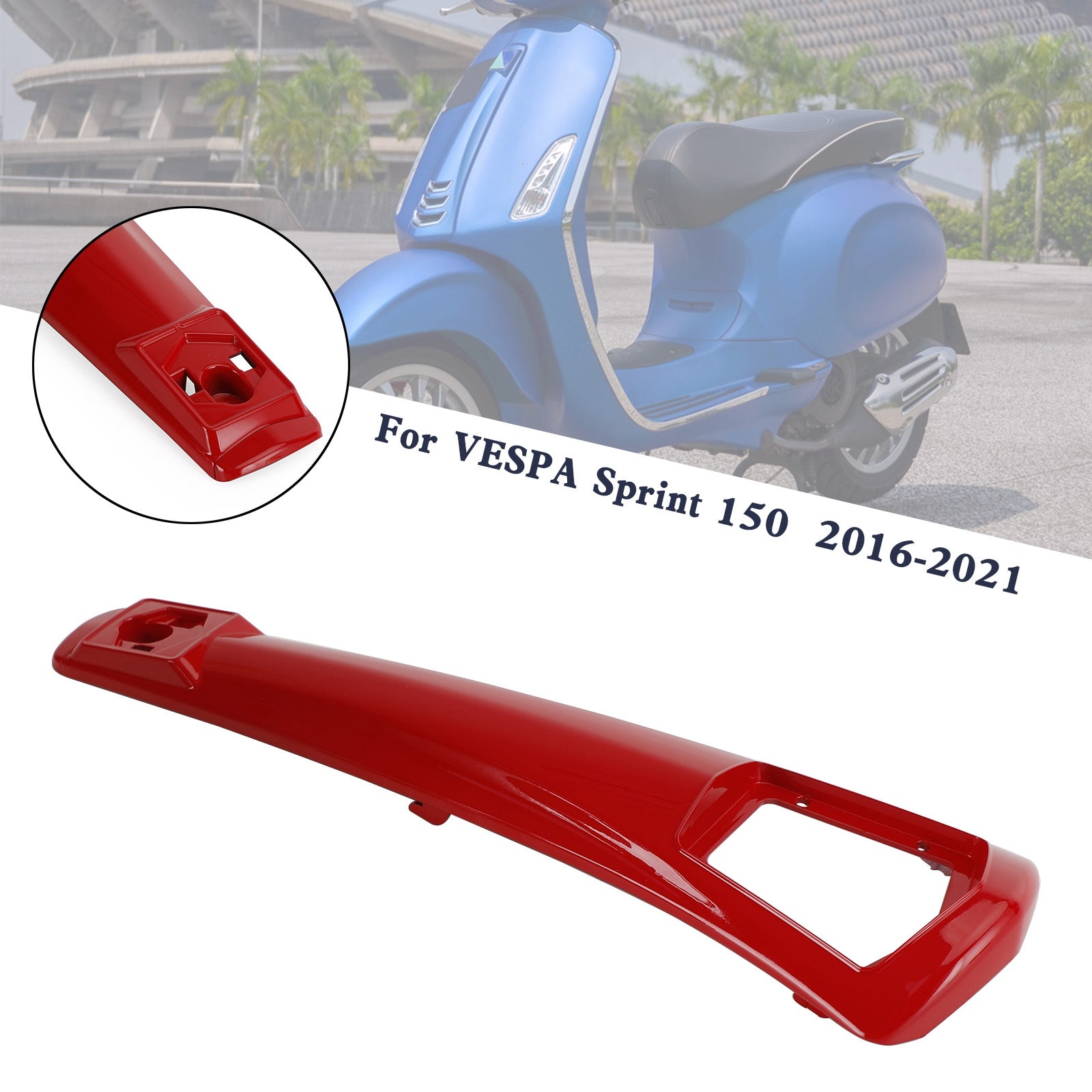 Carenatura copertura clacson in ABS per VESPA Sprint Primavera 125/150 2014-2021