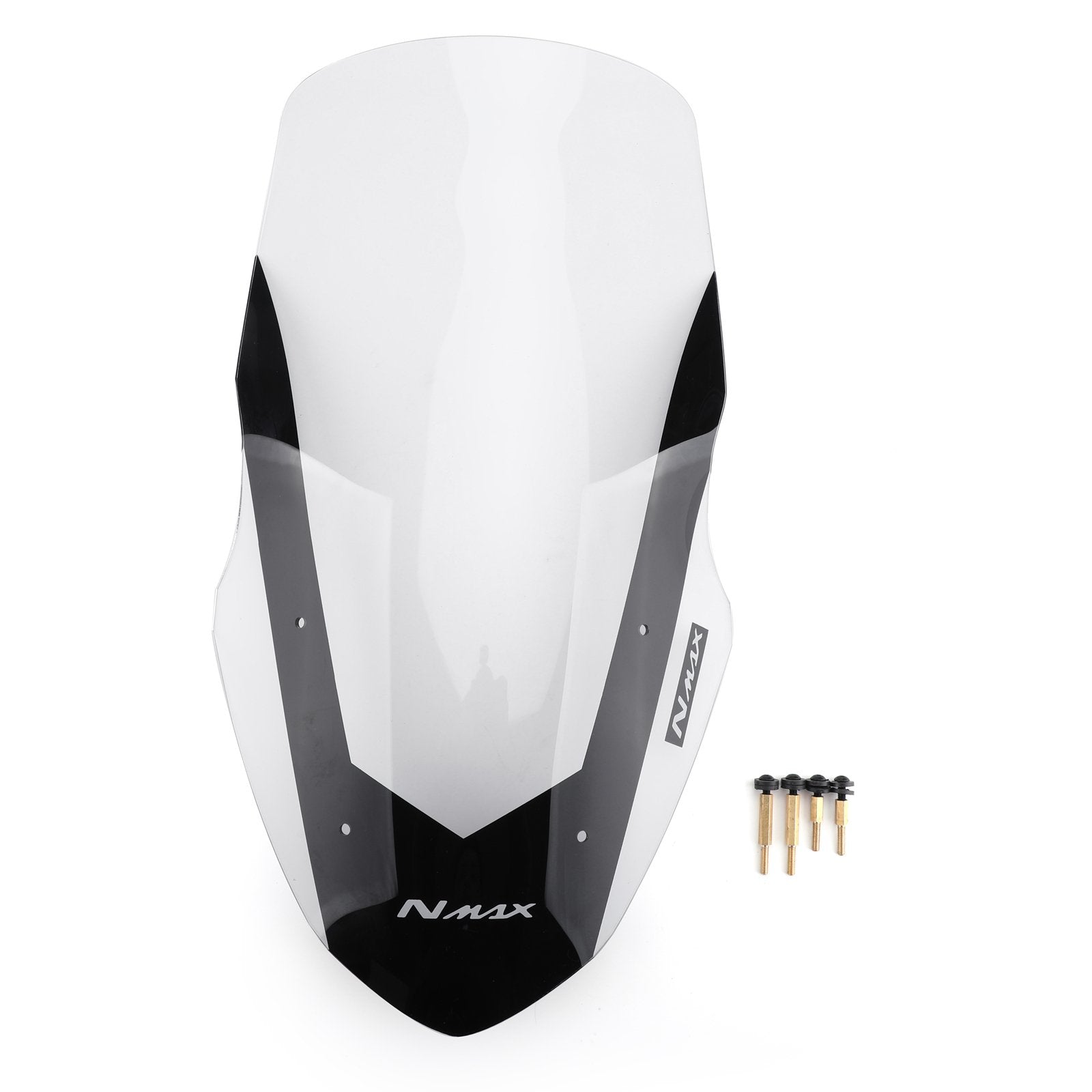 ABS ABS-voorruit deflector voorruiten geschikt voor Yamaha Nmax155 Nmax 155 2016-2018 Clear