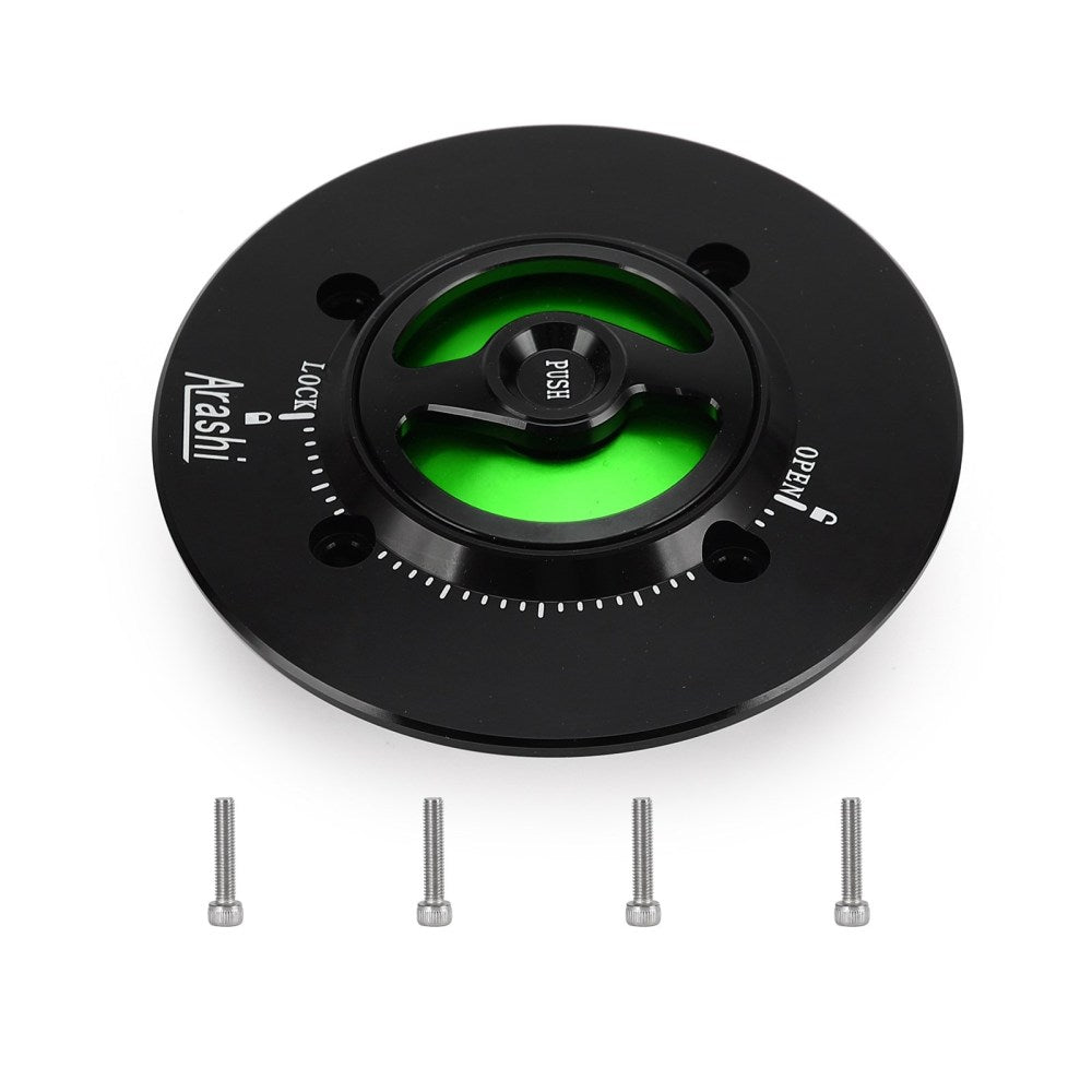 Tappo serbatoio carburante senza chiave per Kawasaki Ninja 400 EX 400 G 2018-2019