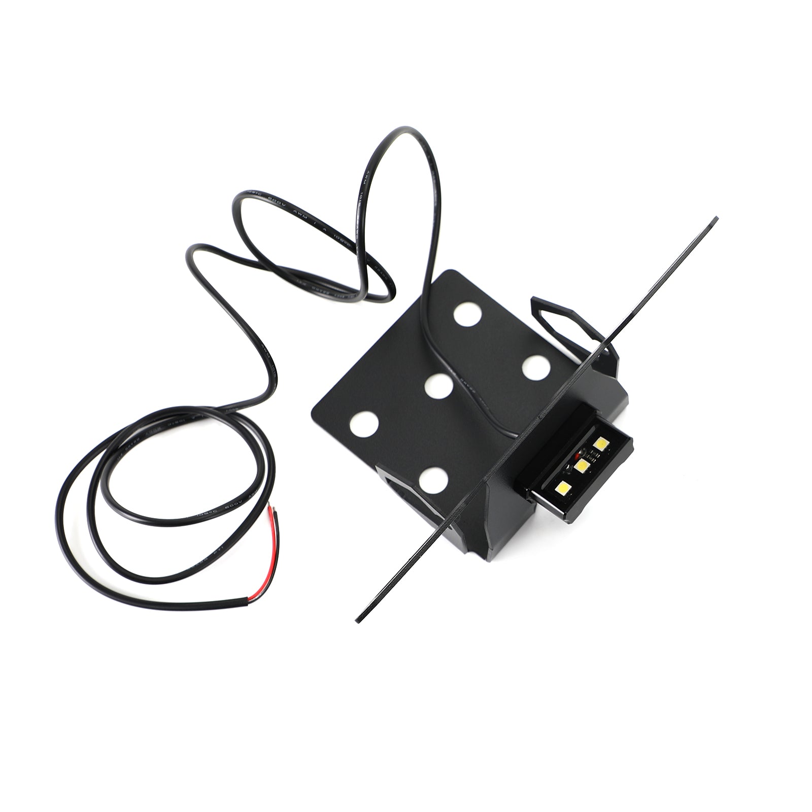 Licensplade Holder Frame Bracket Fit til Suzuki Gixxer SF250 2019-2020 Generisk